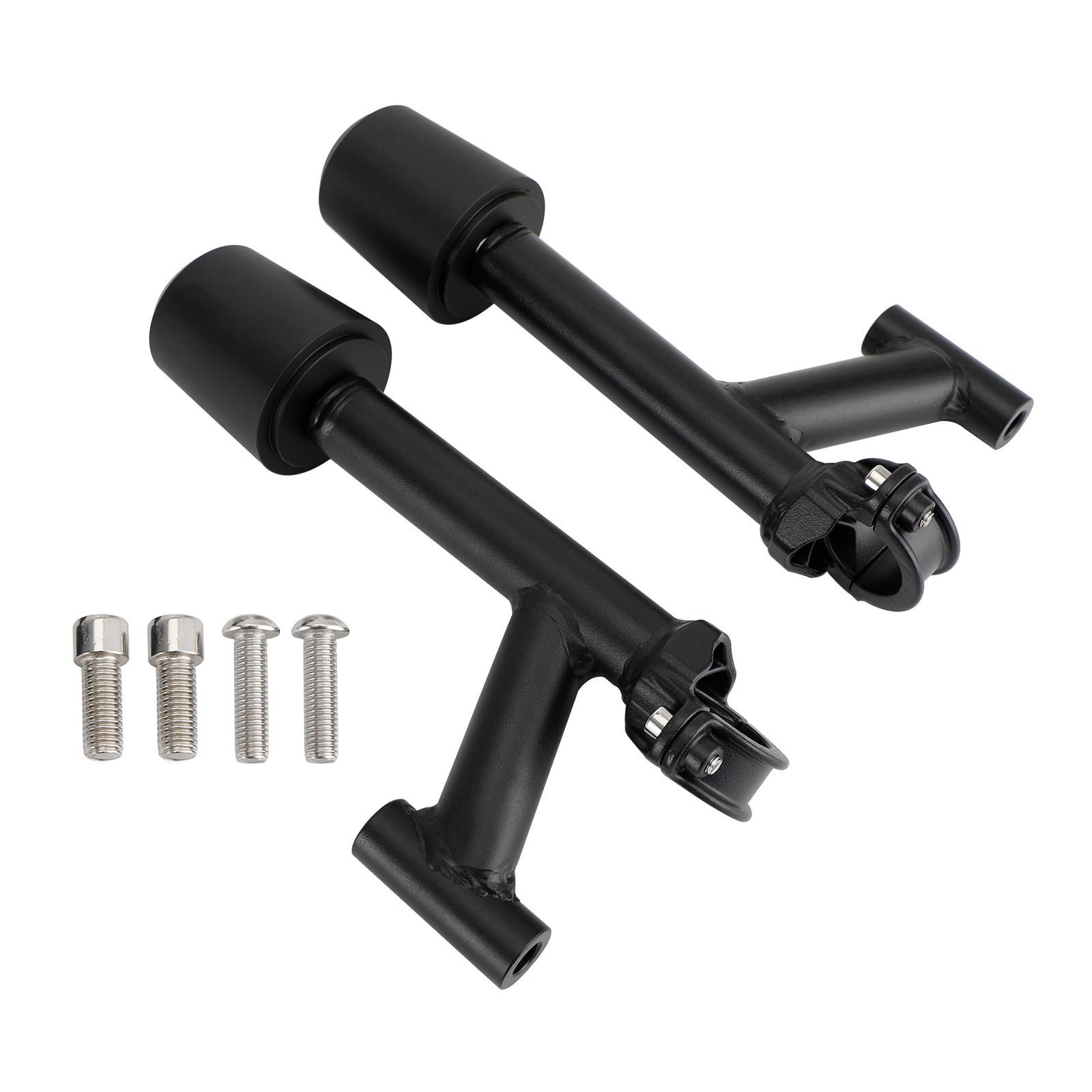 Cnc Anti-Crash Frame Sliders Protector Black Fit For Rc390 Rc 390 2022-2023