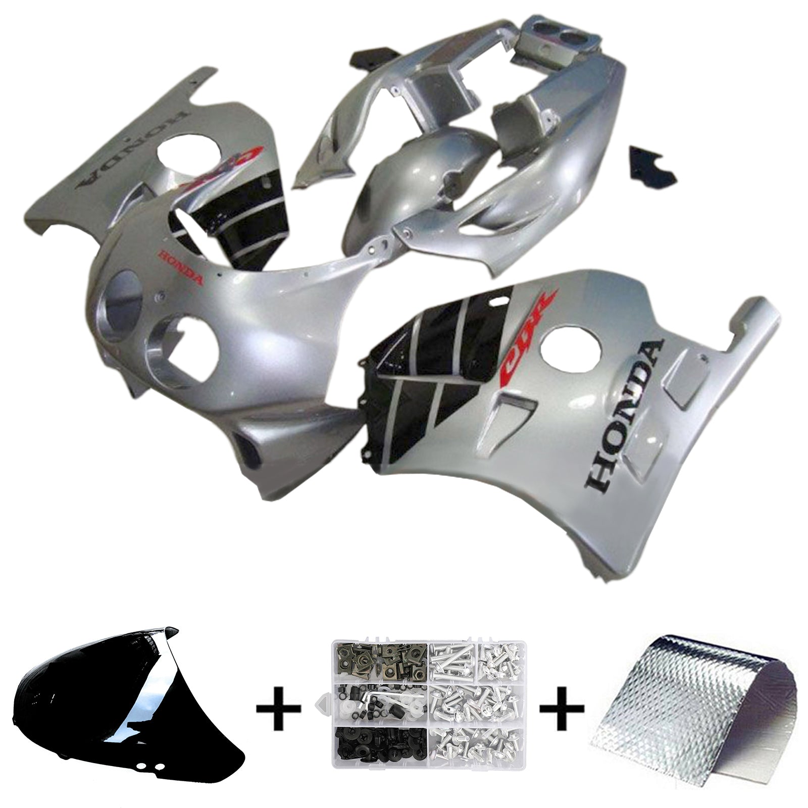 1990-1998 Honda CBR250RR MC22 Injectiekuipset Carrosserie Kunststof ABS