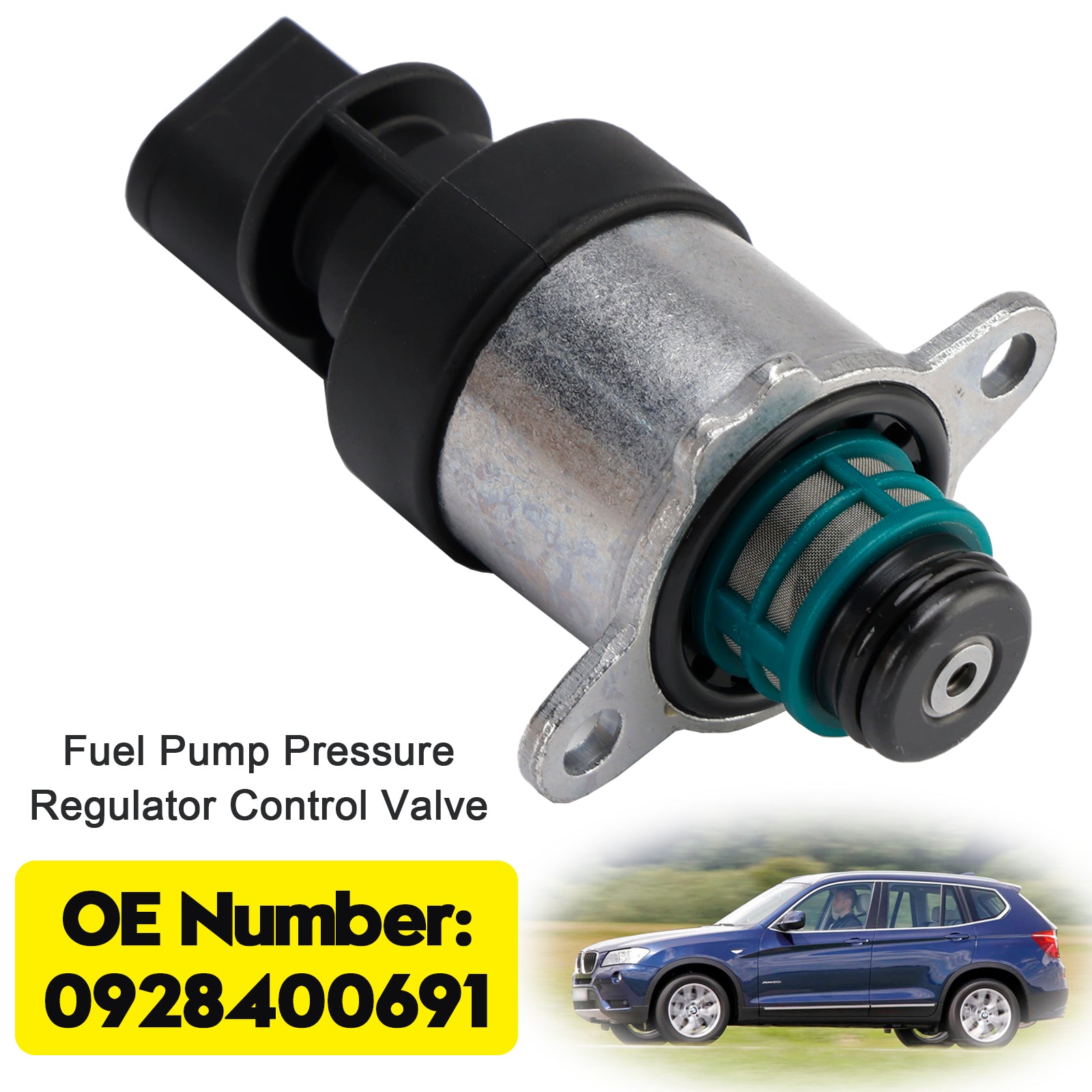 Válvula de control del regulador de presión de la bomba de combustible para BMW X 1 3 4 5 6 18d 20d 30d