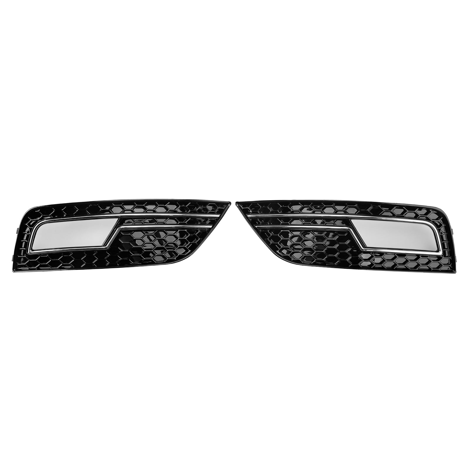 2013-2015 Audi A4 B8.5 Chrome Fog Light Cover Grille Standard Bumper