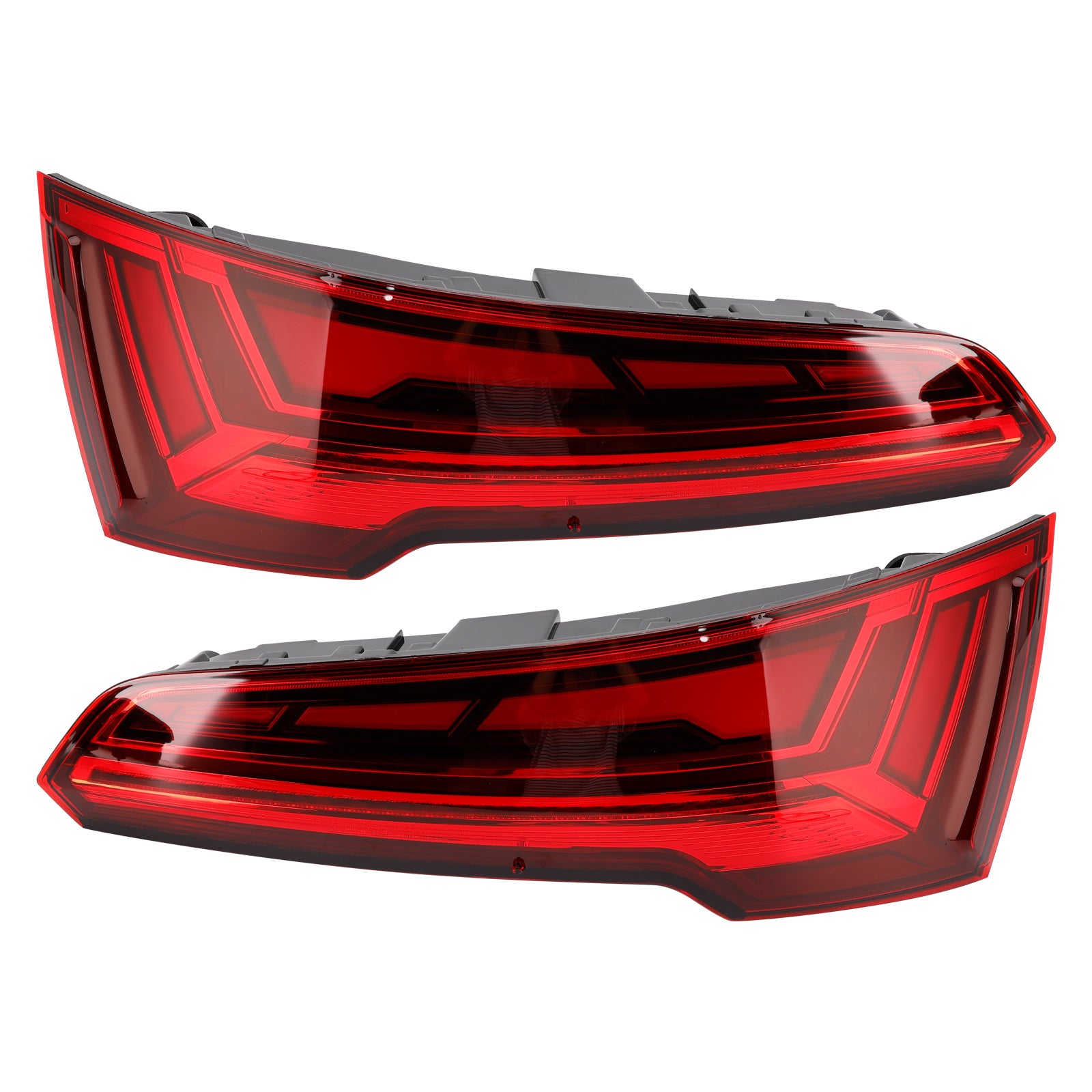 Left+Right Rear Tail Light Lamp LED For Audi Q5 MK2 FACELIFT 2021-2024 LED 5 PIN