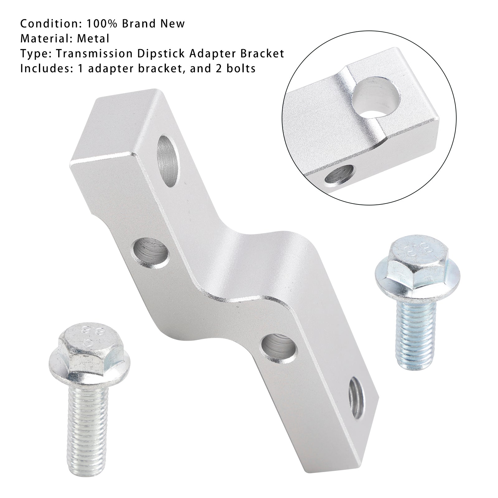 Soporte adaptador de varilla de medición de transmisión 551323 para TH400 TH350 4L60E 700R4 2004R