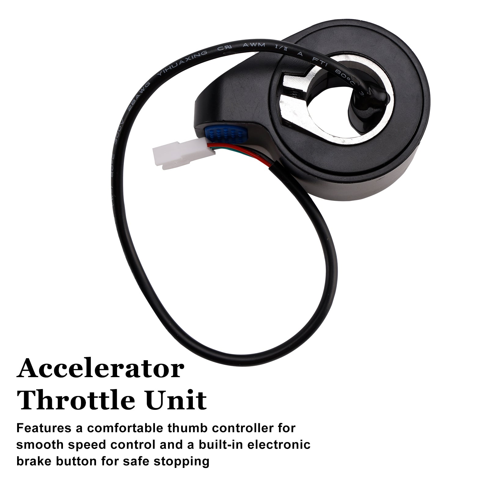 Poignée d'accélérateur pour trottinette électrique Xiaomi 4 Pro (1ère génération) bleue