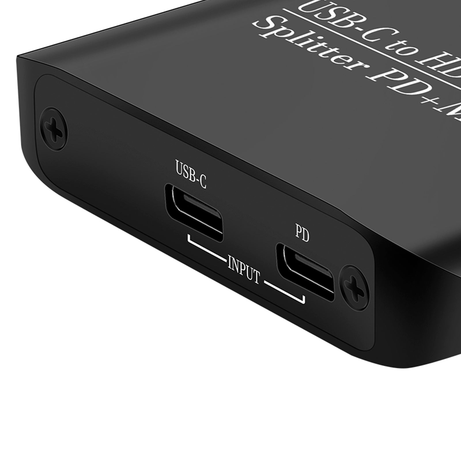 4K60TYPE-C naar HDMI+TYPE-C-adapter Anders Hetzelfde scherm Voedingssplitter