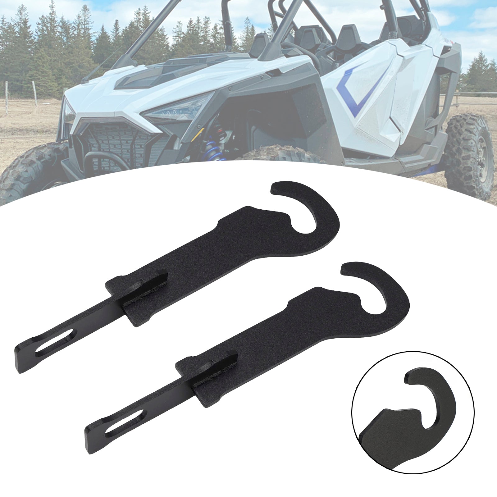 4.5" Extention Door Latch For Polaris Rzr Pro Xp 2020-2025 Turbo R/4 General