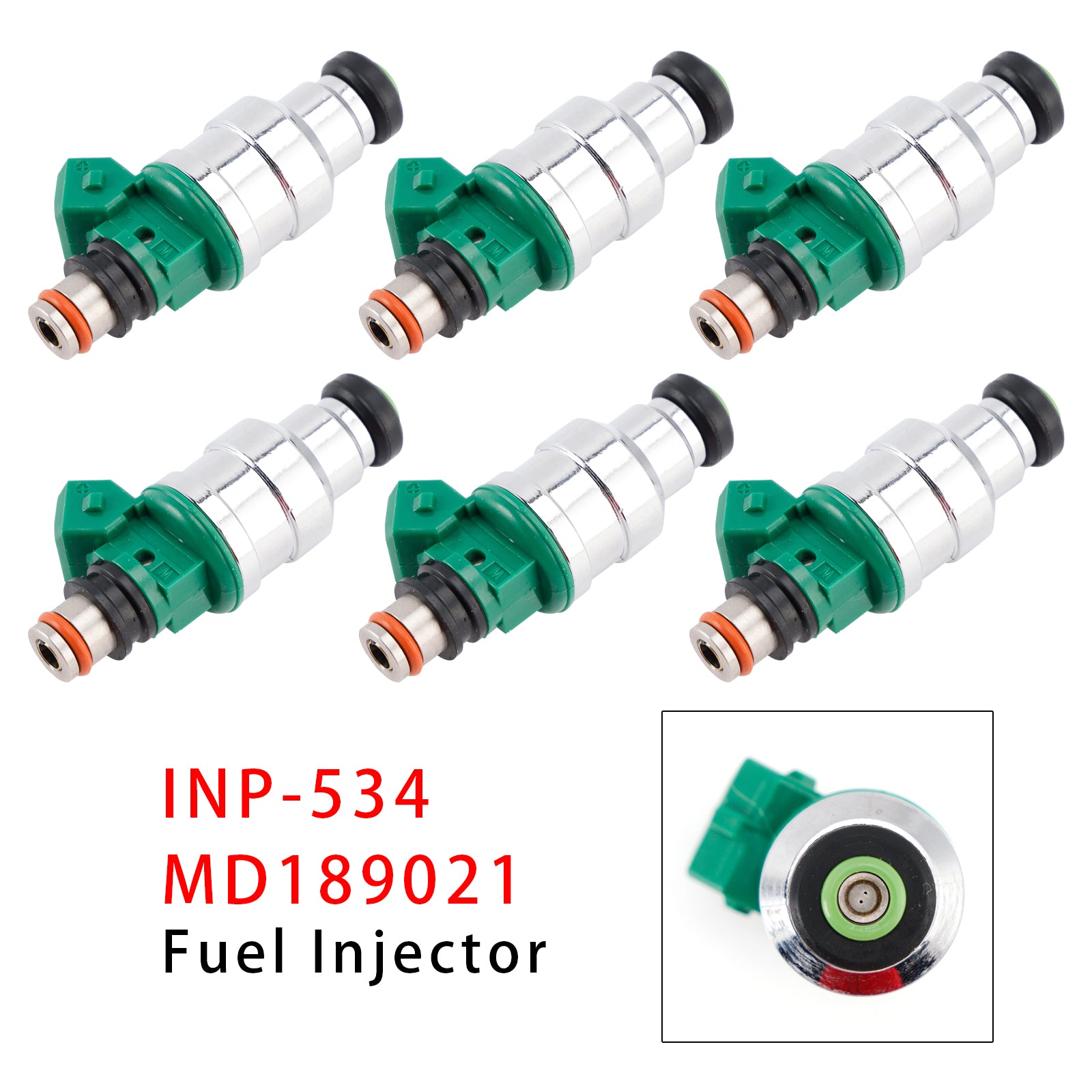 Injecteur de carburant pour Mitsubishi Montero 1994 – 1996, 6 pièces, 3,5l V6 INP-534 MD189021