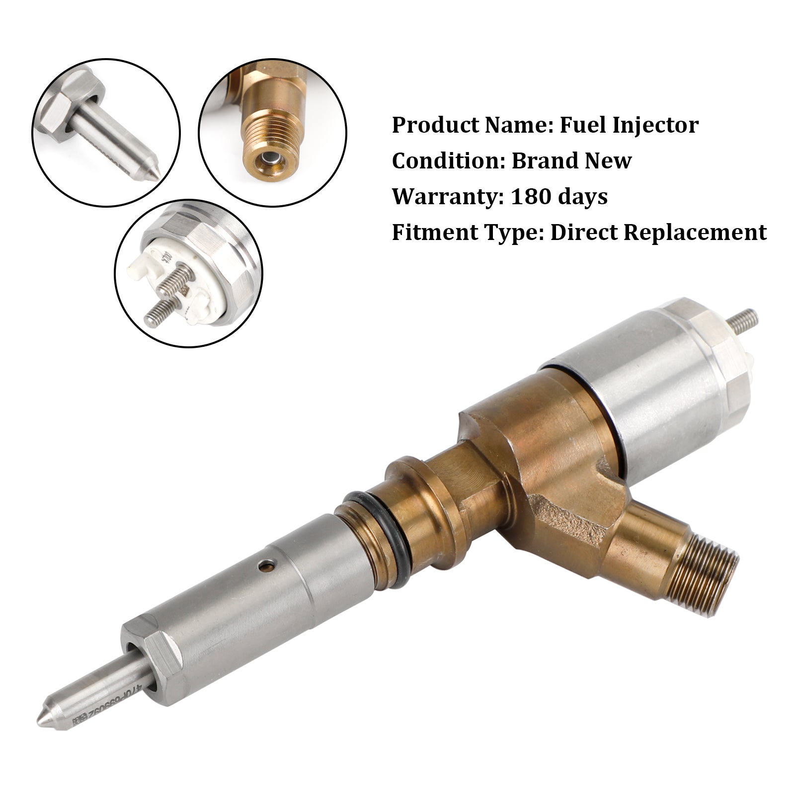 Injecteur de carburant 3264700 adapté à Caterpillar C6 C6.4 adapté à la pelle CAT 320D, 1 pièce