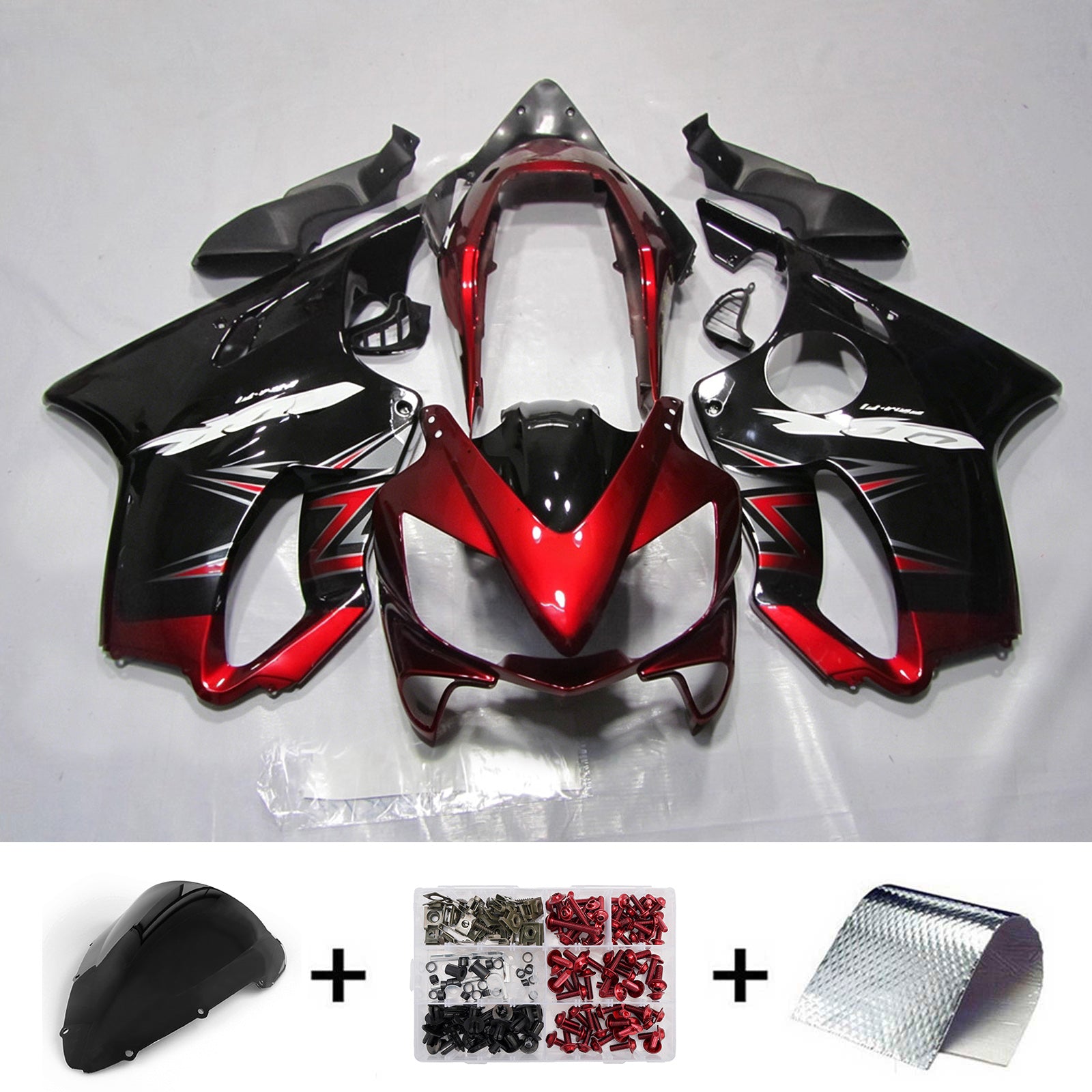 Injection Fairing Kit Bodywork Plastic ABS For Honda CBR600 F4i 2004-2007