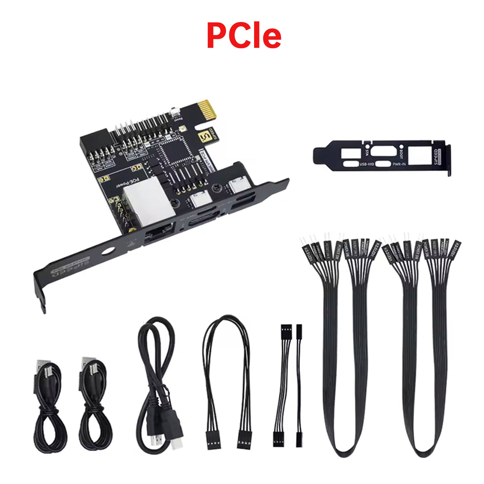 Sipeed NanoKVM-PCIe-afstandsbedieningsserver RISC-VPiKVM installatie op afstand van het bureaublad