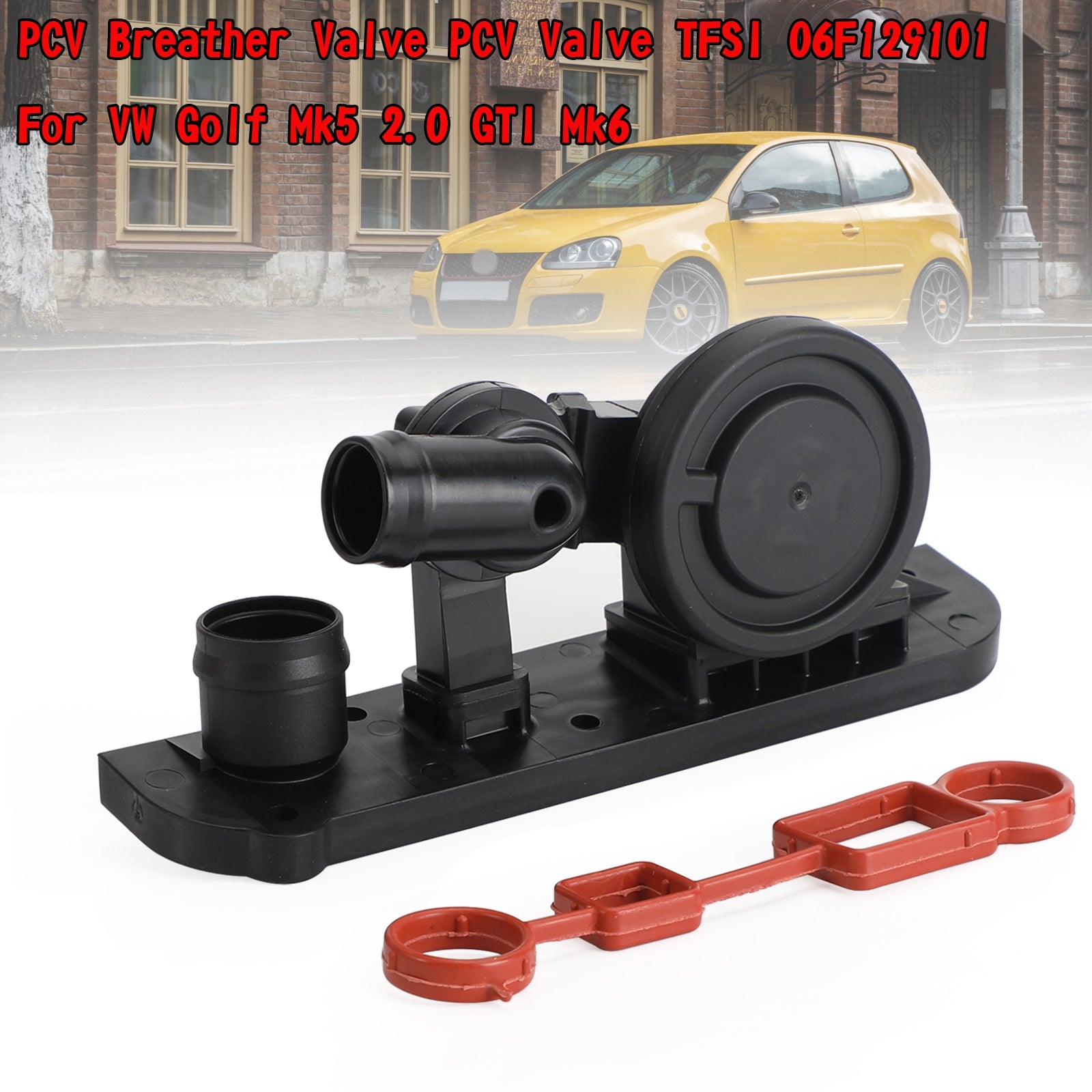 Soupape de reniflard PCV soupape PCV TFSI 06F129101 pour VW Golf Mk5 2.0 GTI Mk6