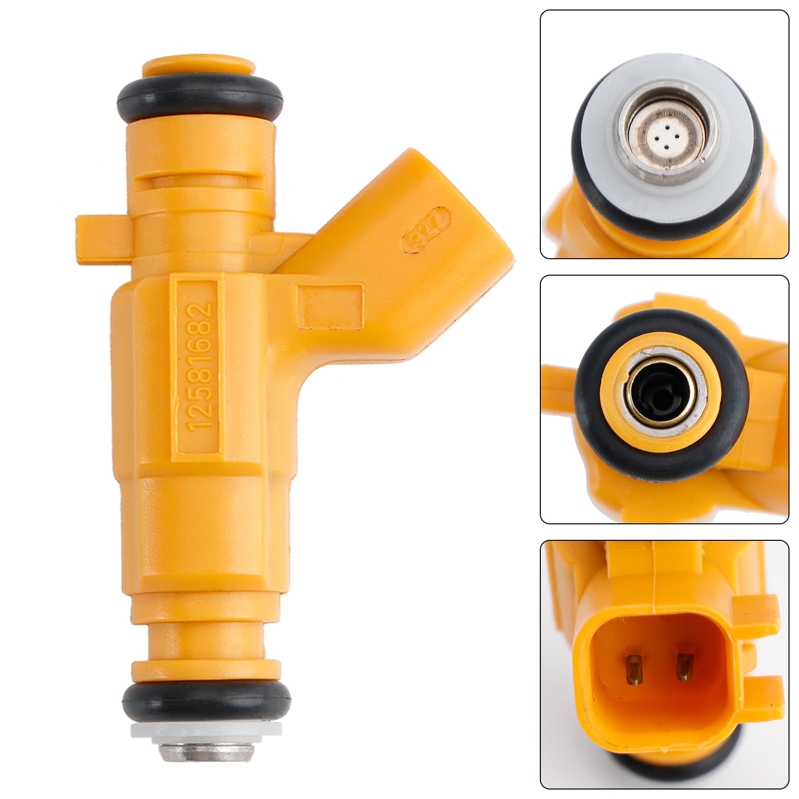 1 Uds inyector de combustible 0280156129 compatible con Vauxhall Vectra compatible con Saab 9-3 2.8L 12581682