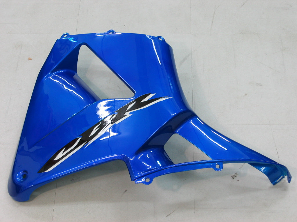 2005-2006 CBR600RR Carénage de carrosserie Bleu ABS Plastiques moulés par injection Ensemble générique