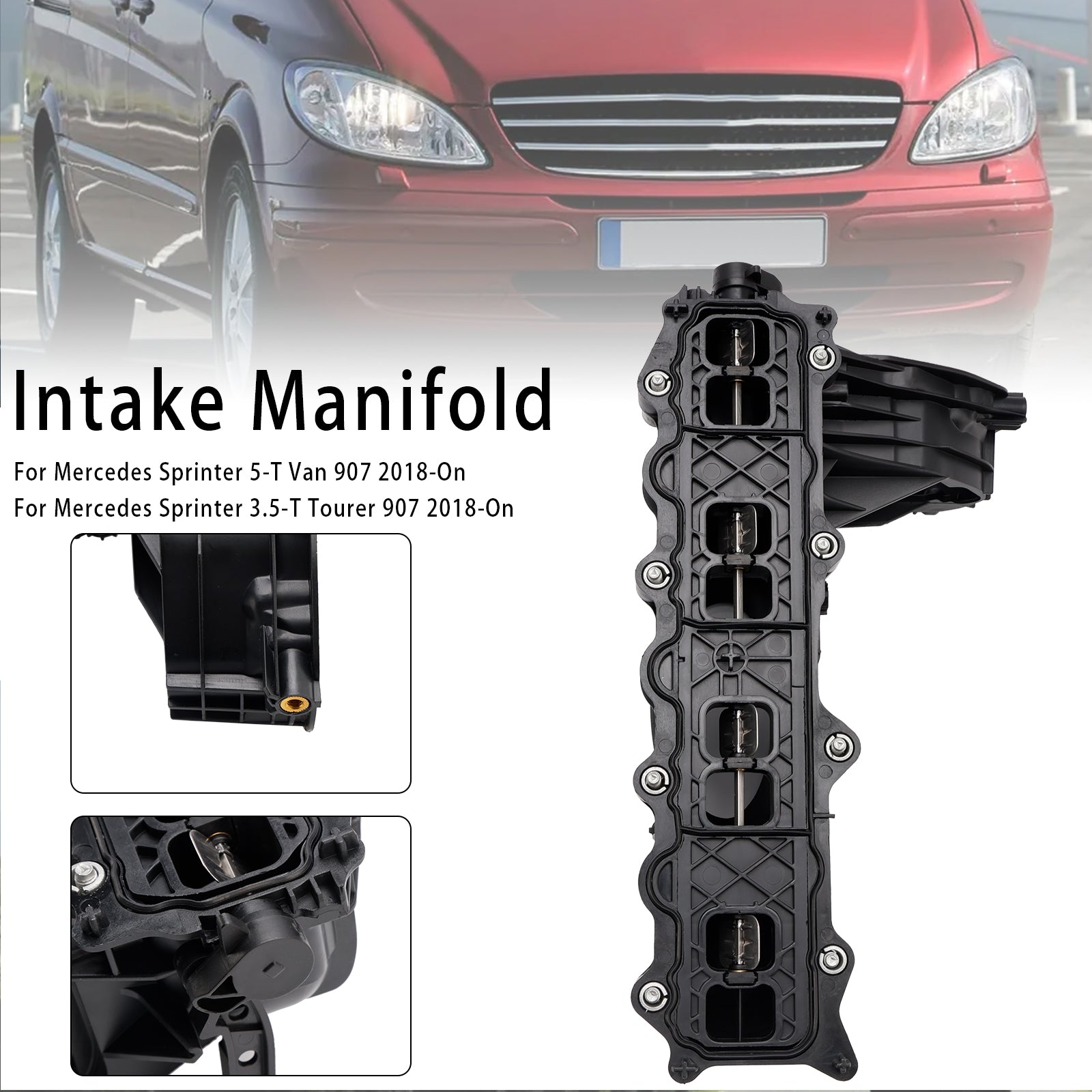 Intake Inlet Manifold A6510904937 Fit Mercedes Benz 2.1 Cdi 2143CCM 2003+