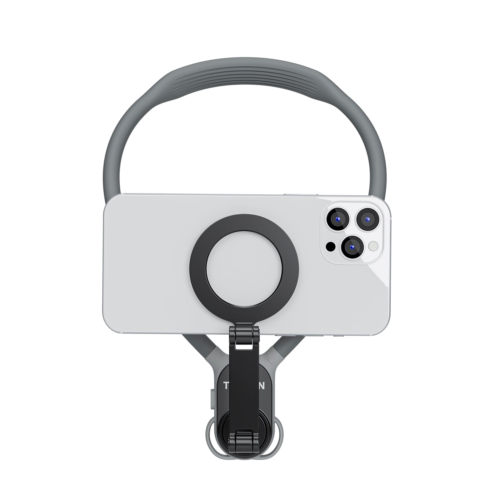 Magsafe mobiele telefoon magnetische nekhalterbeugel Quick Release schokabsorptie