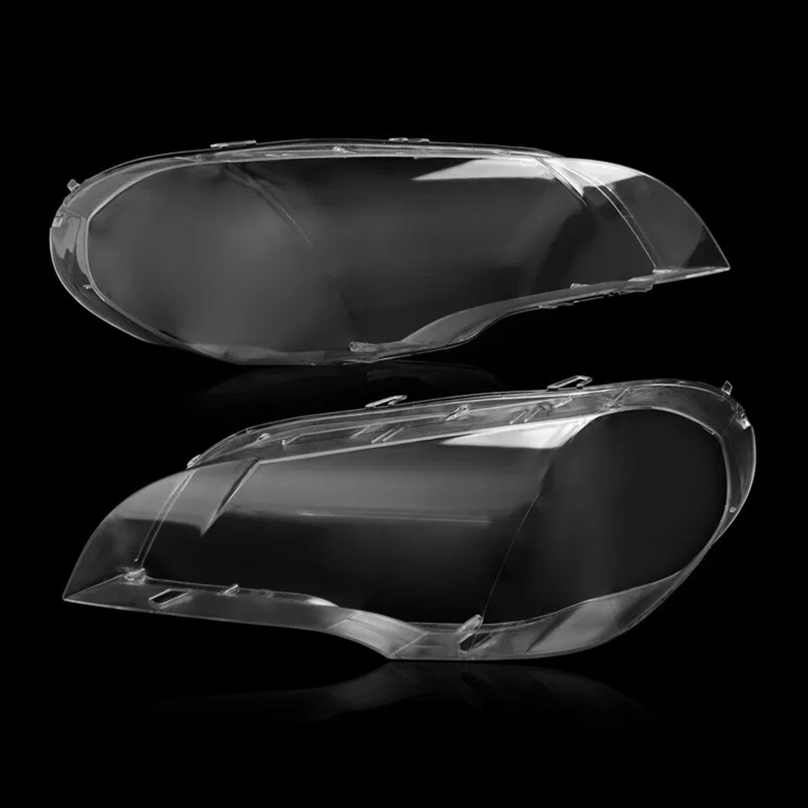 2007-2013 BMW X5 E70 2 STKS Clear Koplamp Lens Cover Koplamp Links + Rechts