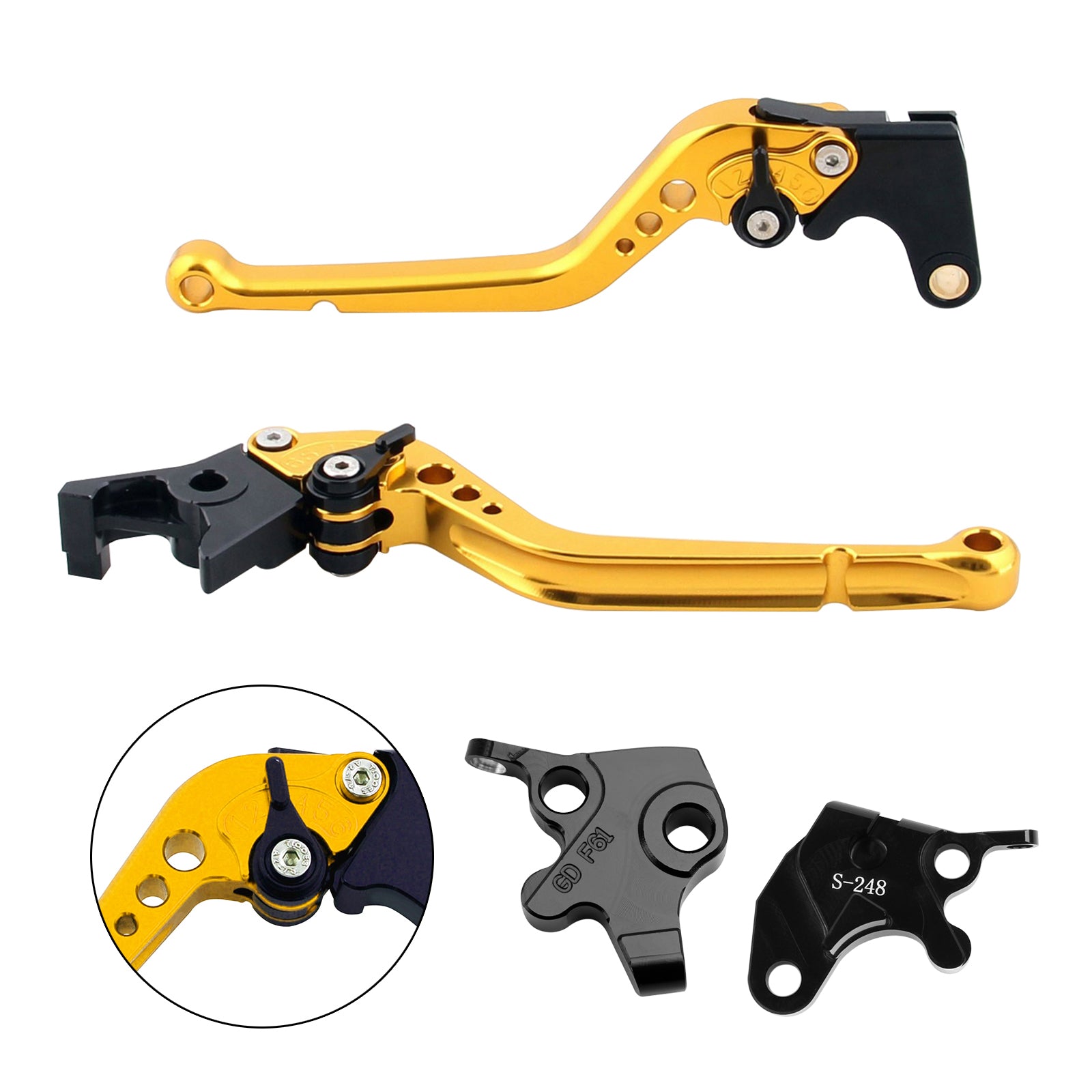 2008-2011 Yamaha YZF R125 Dlhá spojka brzda páka