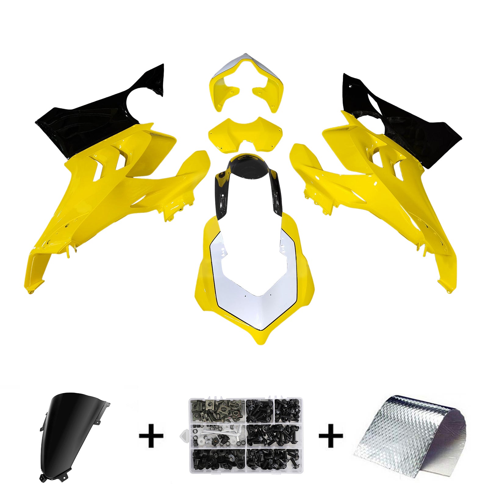 2020-2021 Ducati Panigale V4/V4S 2019-2022 V4SP/V4R Kit de camerage d'injection de carrosserie