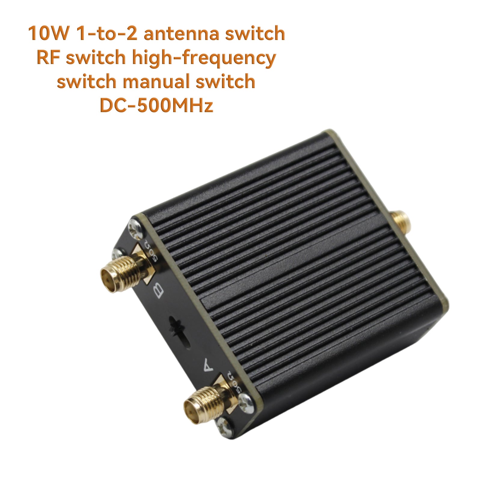 10W 1-op-2 antenneschakelaar RF-schakelaar Hoogfrequente schakelaar Handmatige schakelaar