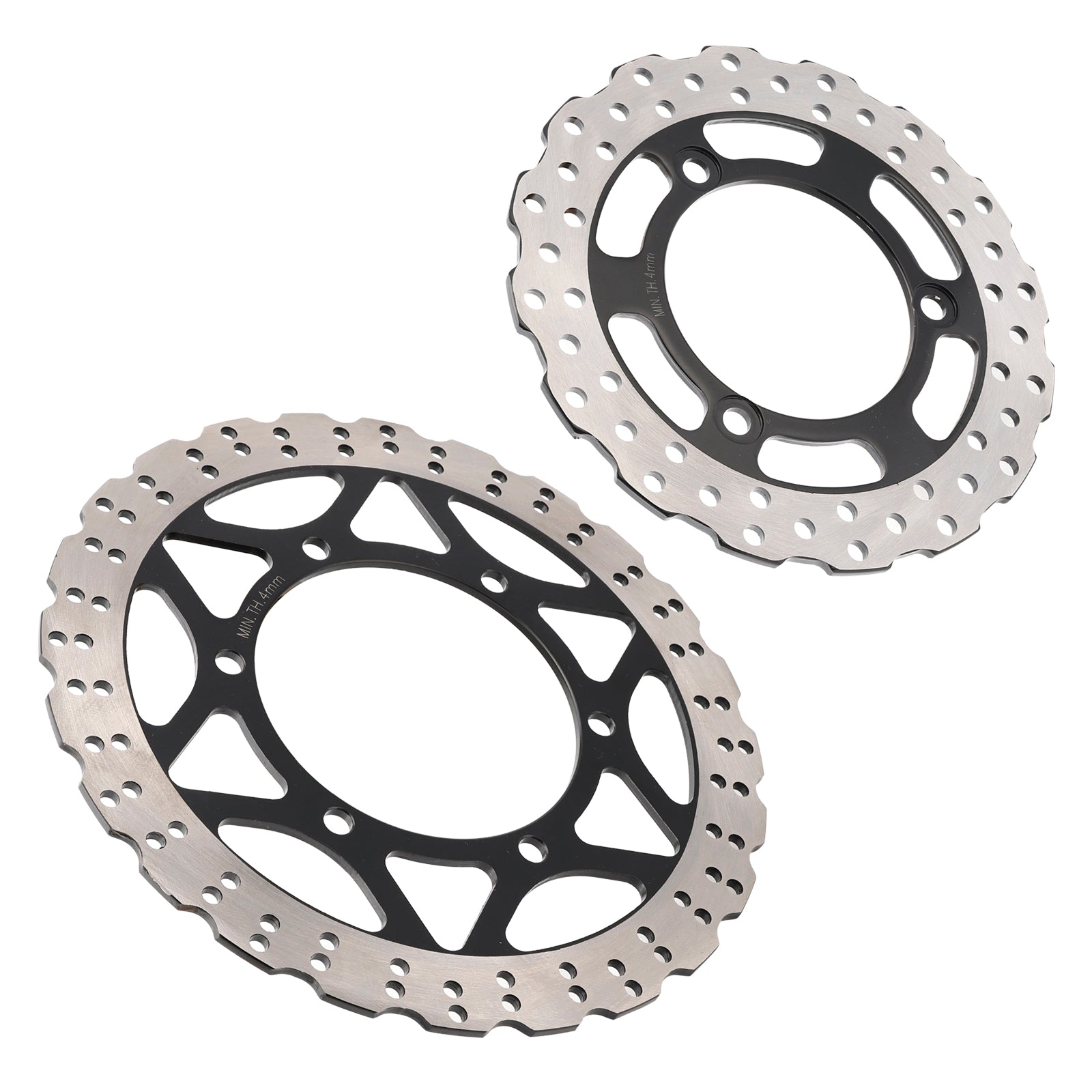 Front & Rear Brake Disc For Kawasaki Ninja 250R EX250J 2008 2009 2010 2011 2012