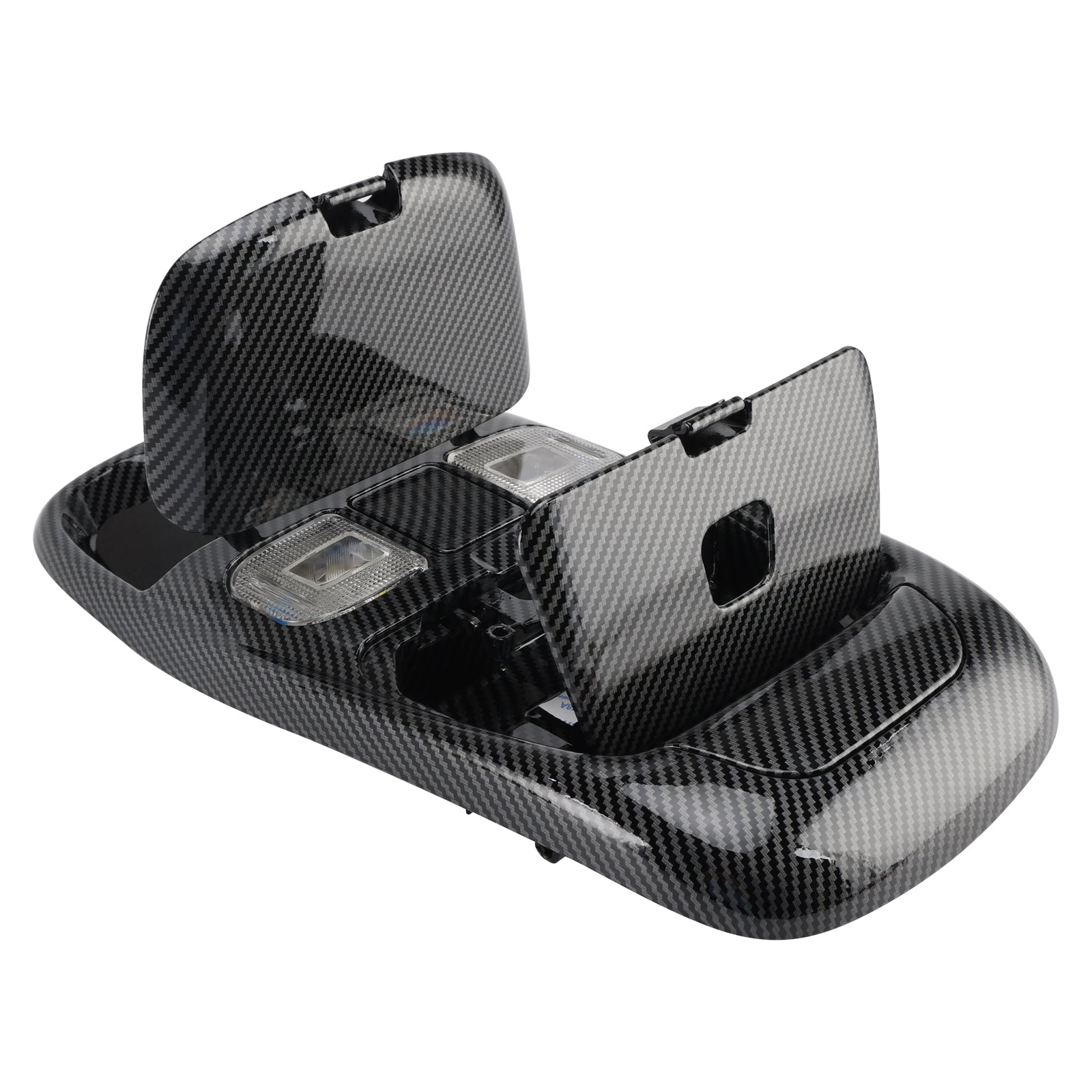 Front LED Overhead Console Carbon For Dodge Ram 1500 2500 3500 1998-2002