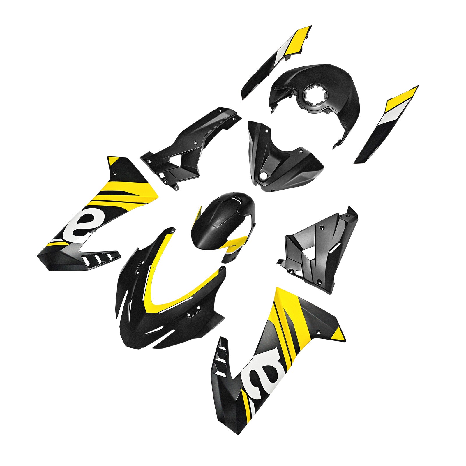 Injection ABS Kit de carénage de carrosserie en plastique pour Aprilia RS457 2024-2025 09 #