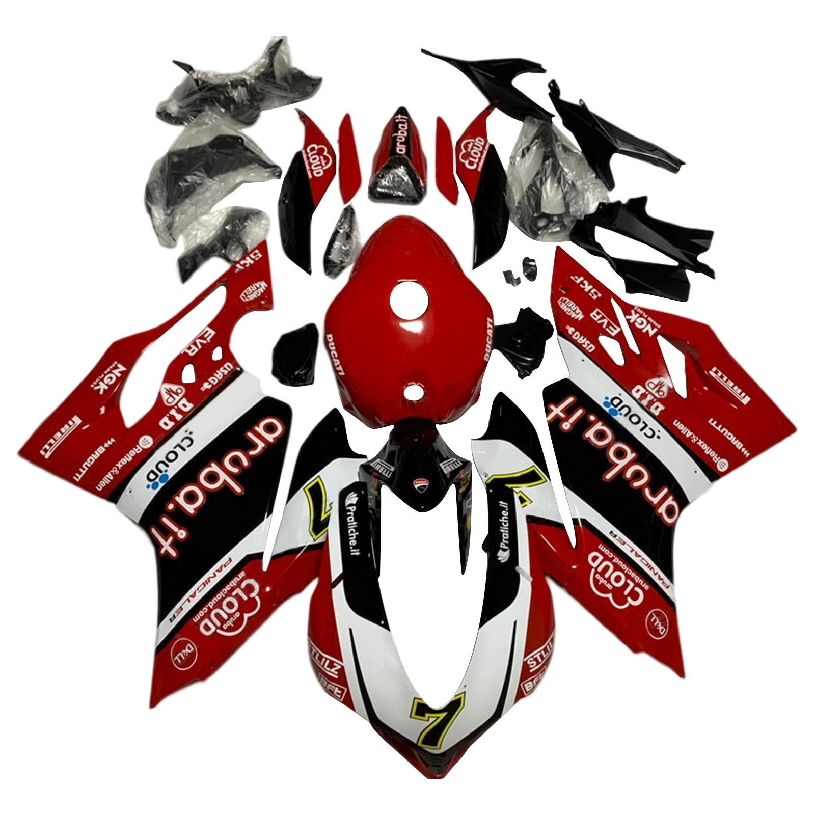 2015-2020 Ducati 1299 959 Fairing Kit Bodywork Plast Abs