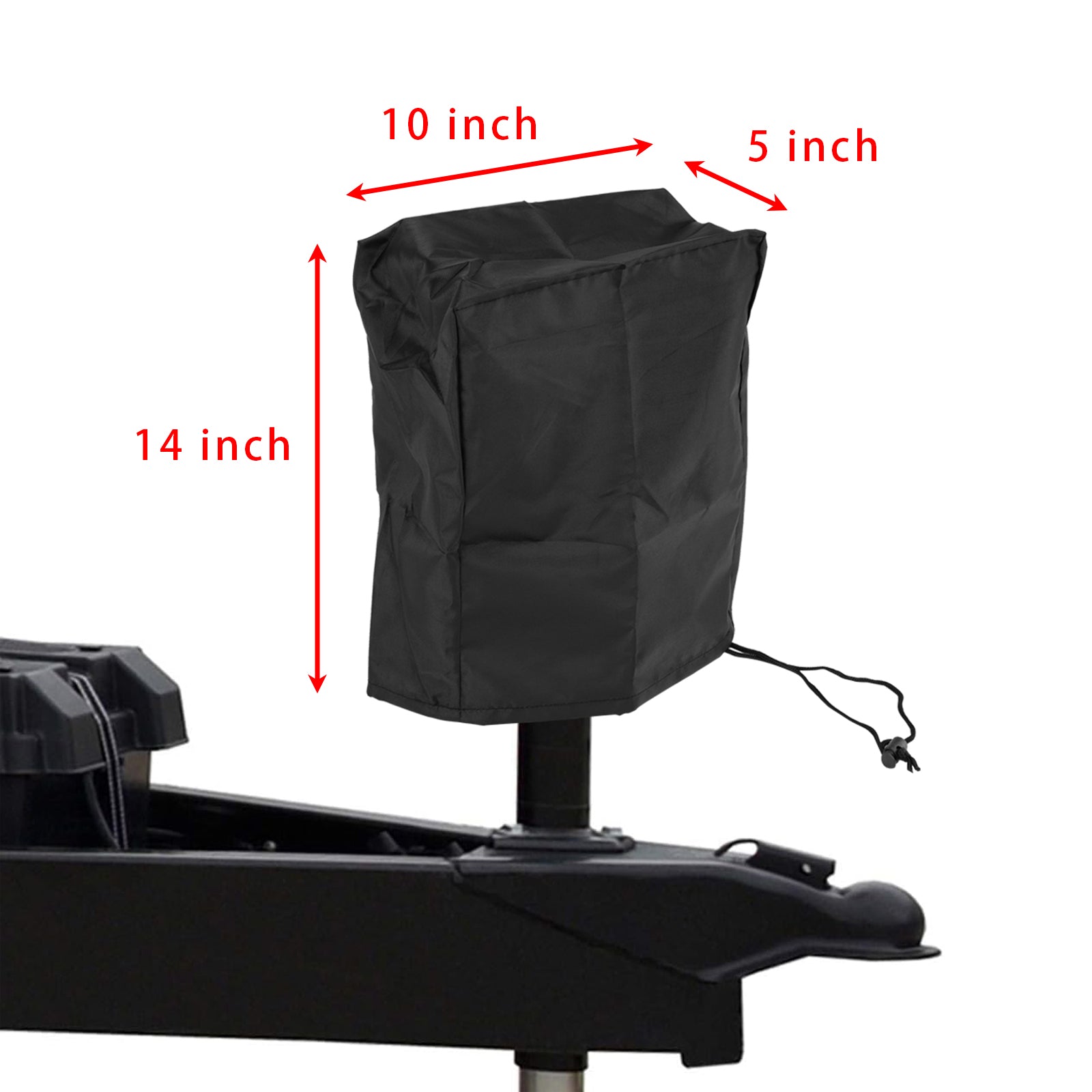 Couverture de cric de langue électrique 210D Universal RV RV Tongue Jack Protection