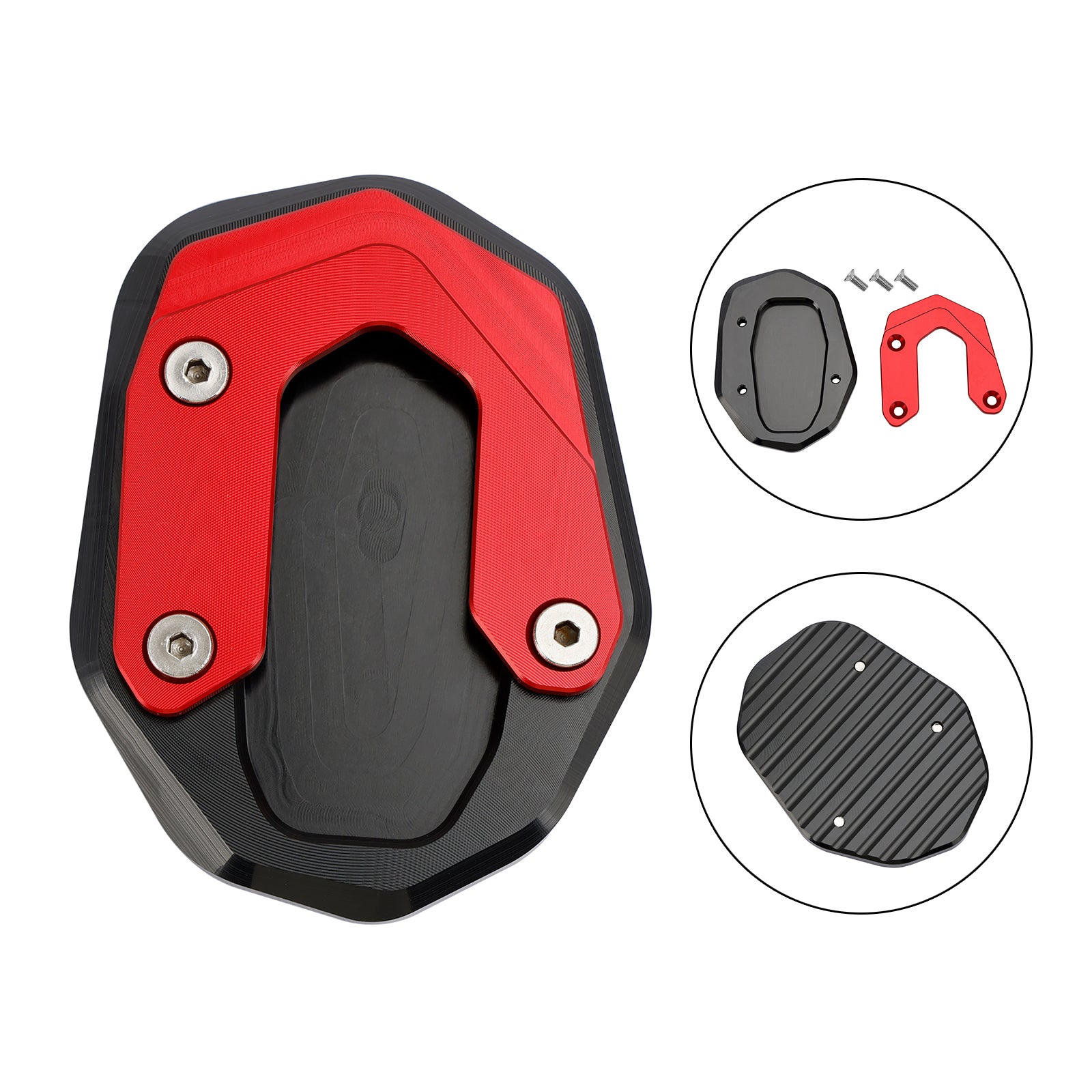 Kickstand Enlarge Plate Pad fit for Ducati Scrambler 400/800/1100 2015-2020