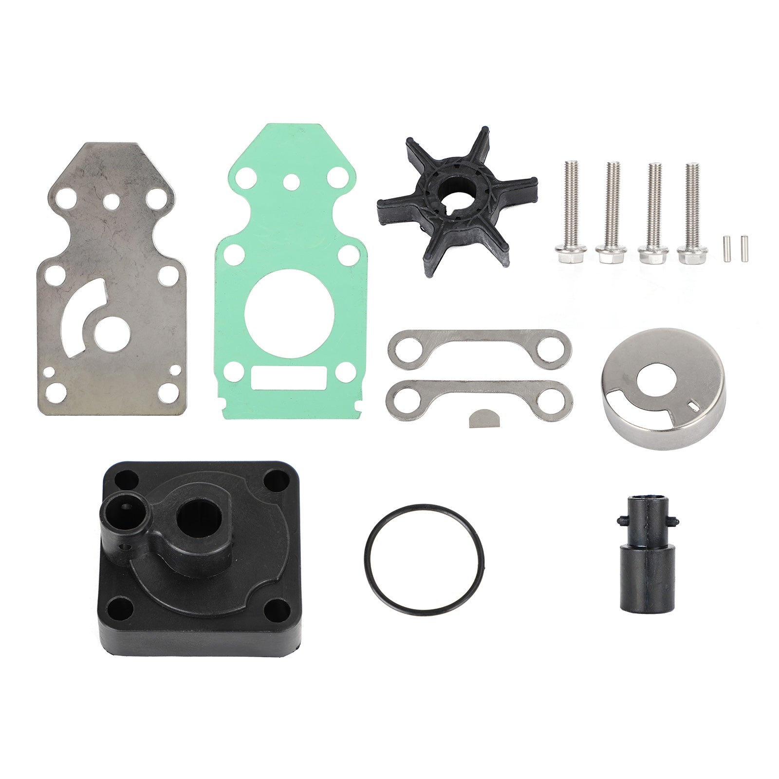 Water Pump Rebuild Kit fit for Yamaha w Housing 63V-W0078-02-00 9.9 15HP