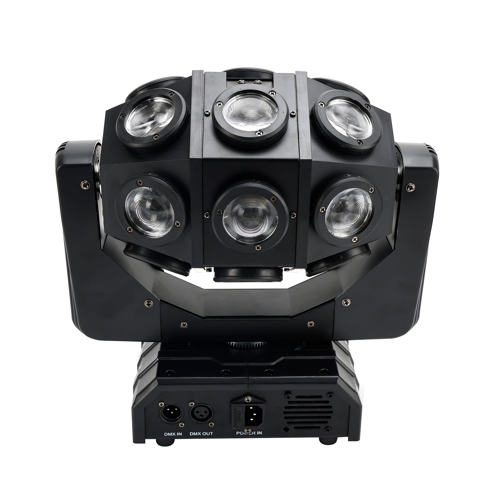 180W rörligt huvud 18 LED roterande stråle DMX scenljus RGBW DJ Disco Party Effect