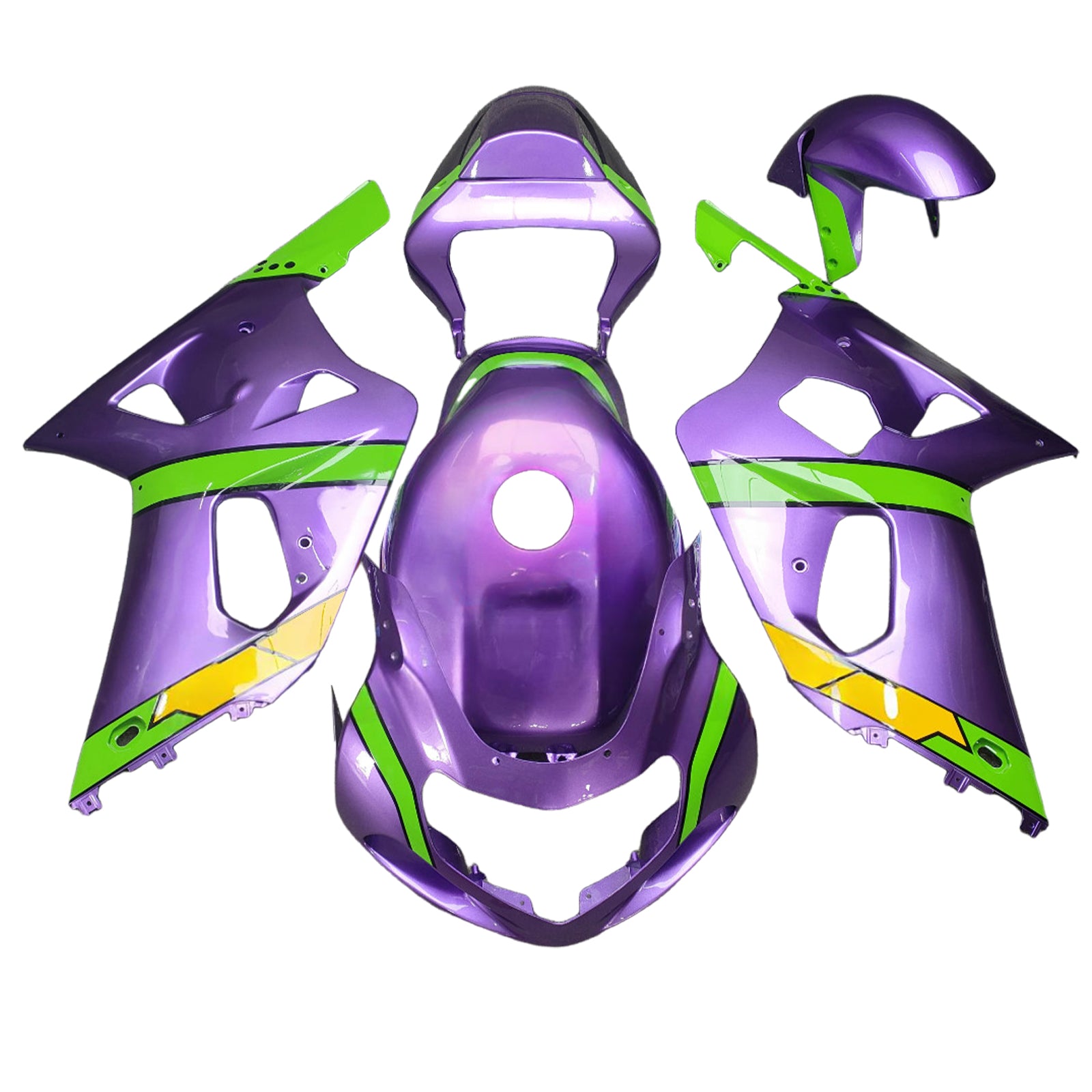 Kit de carénage d'injection de carrosserie pour Suzuki GSXR600 2001-2003 GSXR750 2000-2003 K1