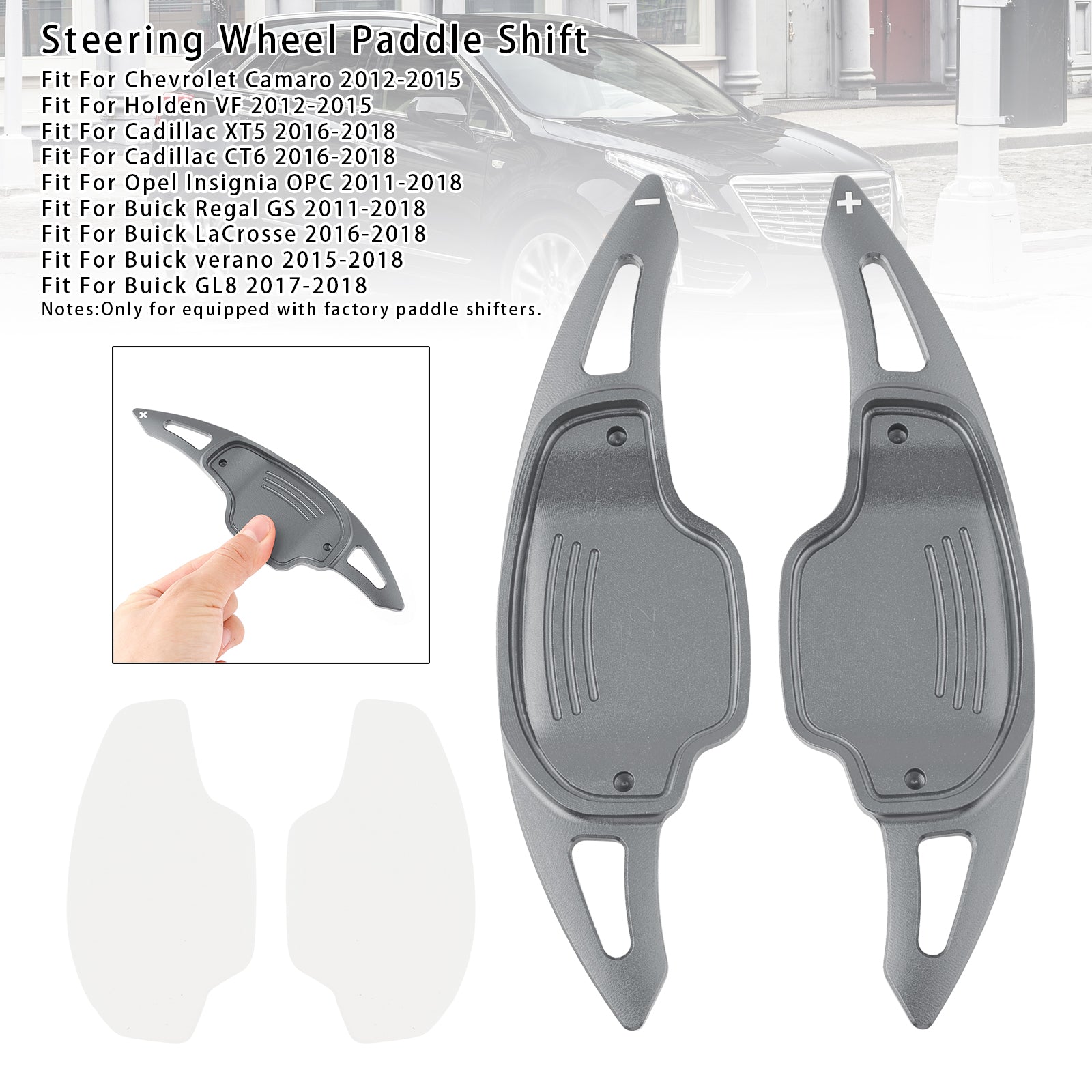 Stuurwielpaddle-shifterhoezen voor Holden VF 2012-2015