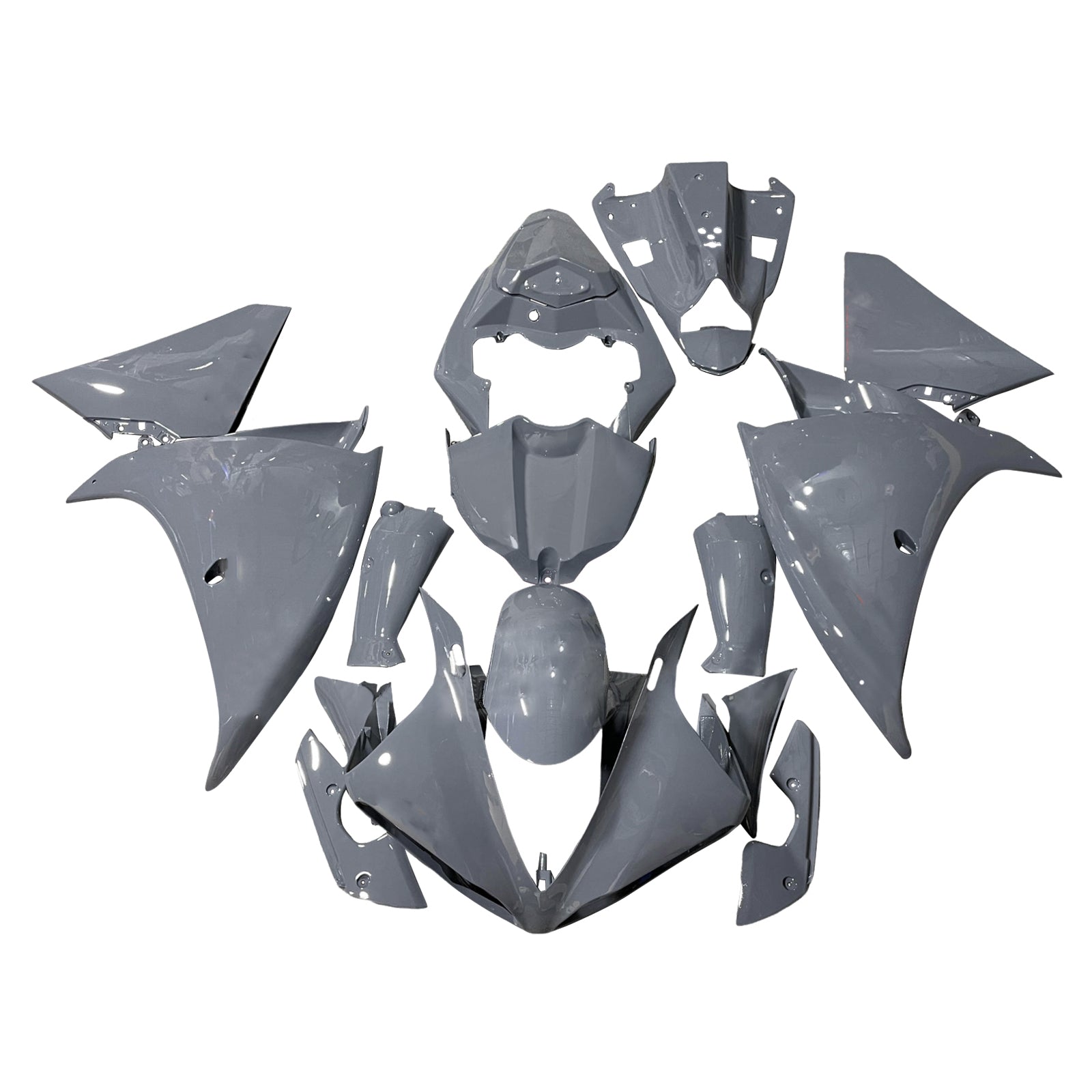 Kit de carénage d'injection carrosserie plastique ABS pour Yamaha YZFR1 YZF-R1 2009-2011