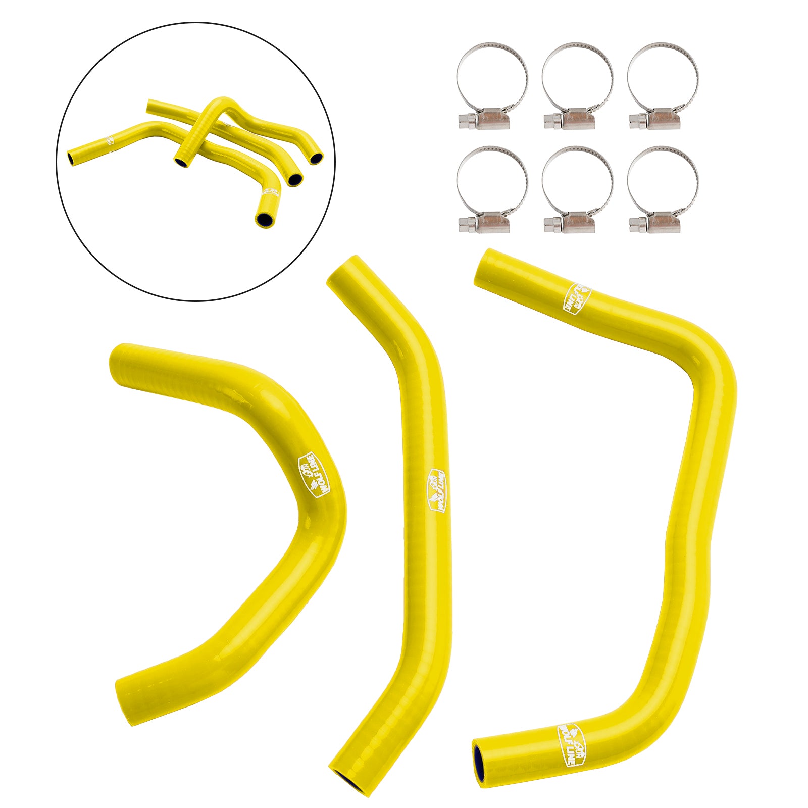 Silicone Radiator coolant Hose kit For Kawasaki ZX4R ZX-4RR 2023-2024