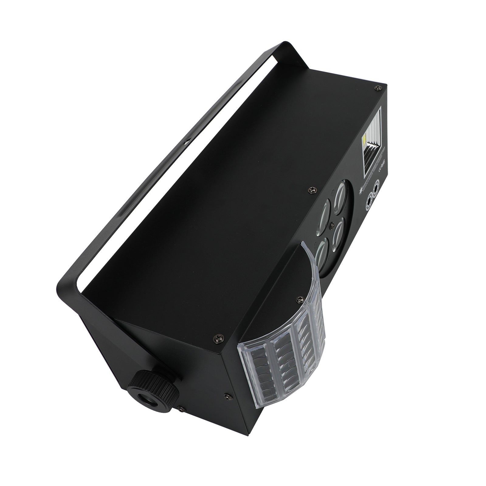 Lumières stroboscopiques à motif RGBW 4 en 1 80W, lumière de scène LED DMX DJ Disco Party + télécommande