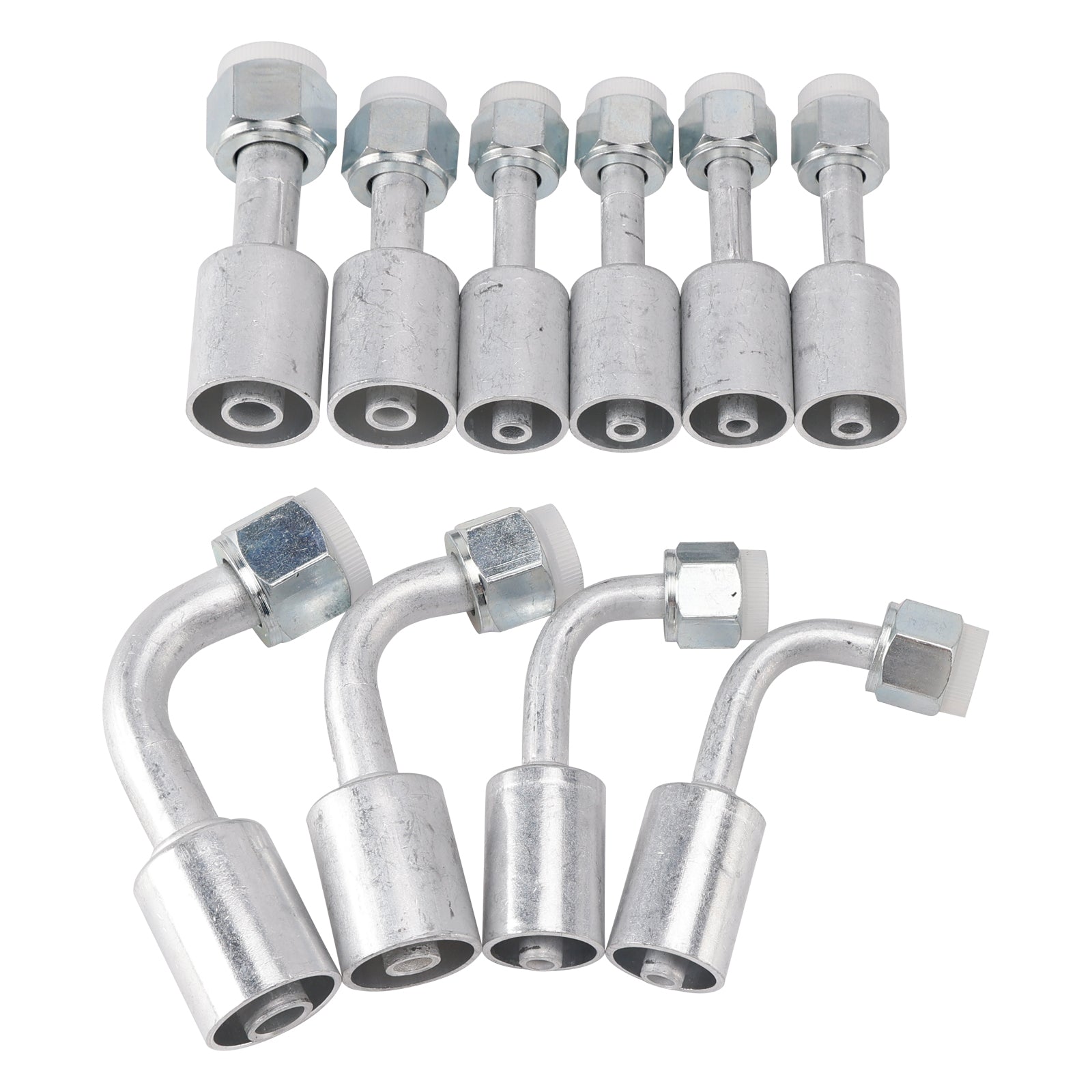 42810100 A/C Hose & Fitting Kit AN6/AN8/AN10 Hoses, Straight & 90° Fittings
