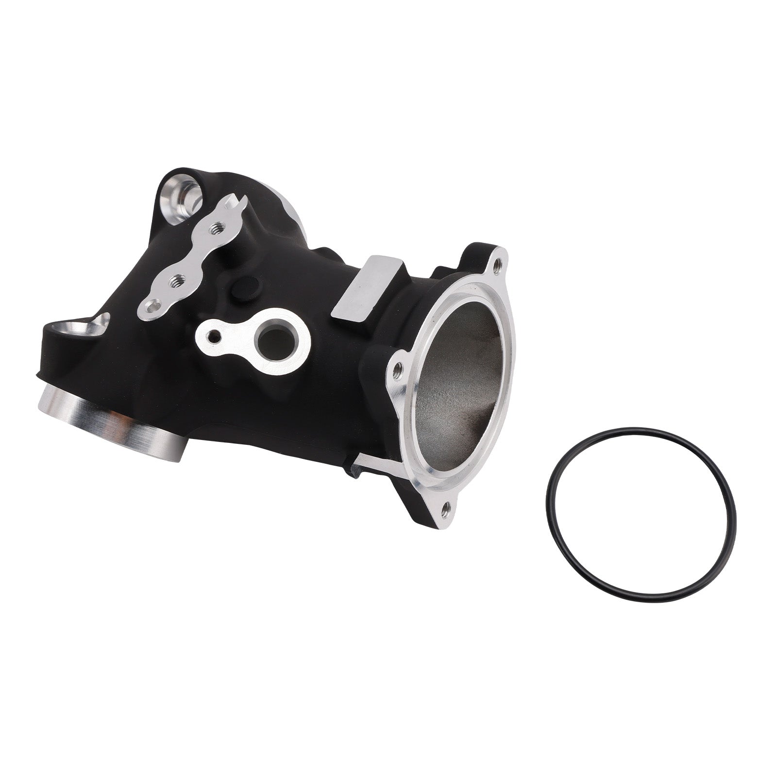 2017-2019 for Electra Glide Ultra Limited Low FLHTKL 55mm Black Intake Manifold High Flow 27200016A