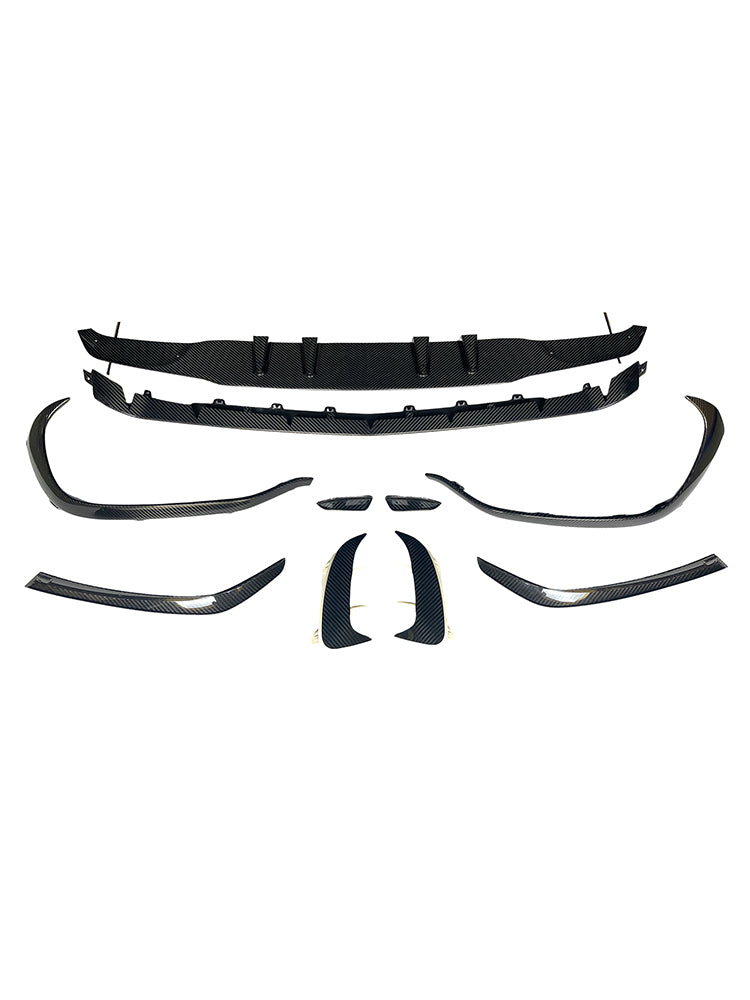 2019-2023 Fit Mercedes Benz A-Class W177 A45 Upgrade W177 A45S Carbon Fiber Body Kit Bumper