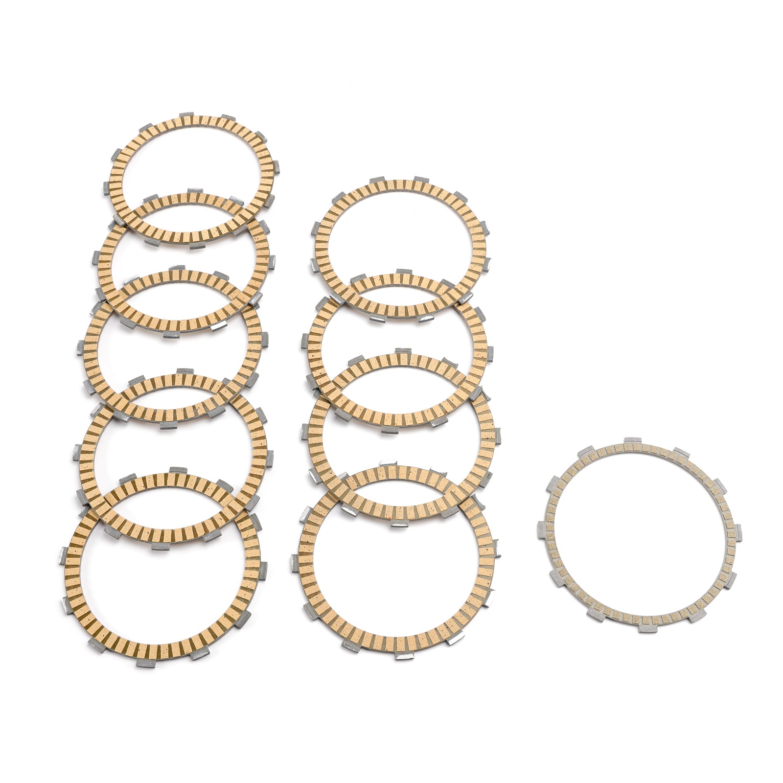 Clutch Friction Plate Kit för Kawasaki ZX1400 ZZR1400 06-23 NINJA ZX-14 2006-11