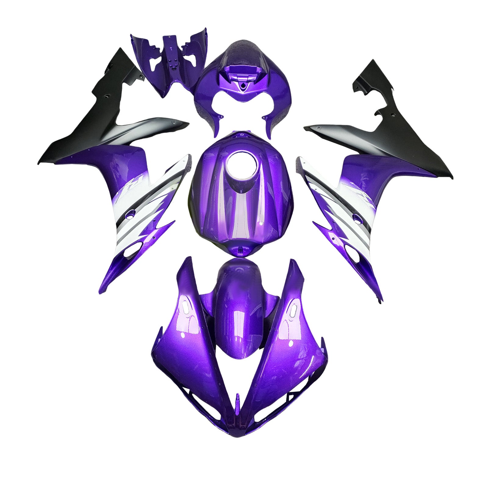 Injection Fairing Kit Bodywork Plastic ABS For Yamaha YZFR1 YZF-R1 2004-2006