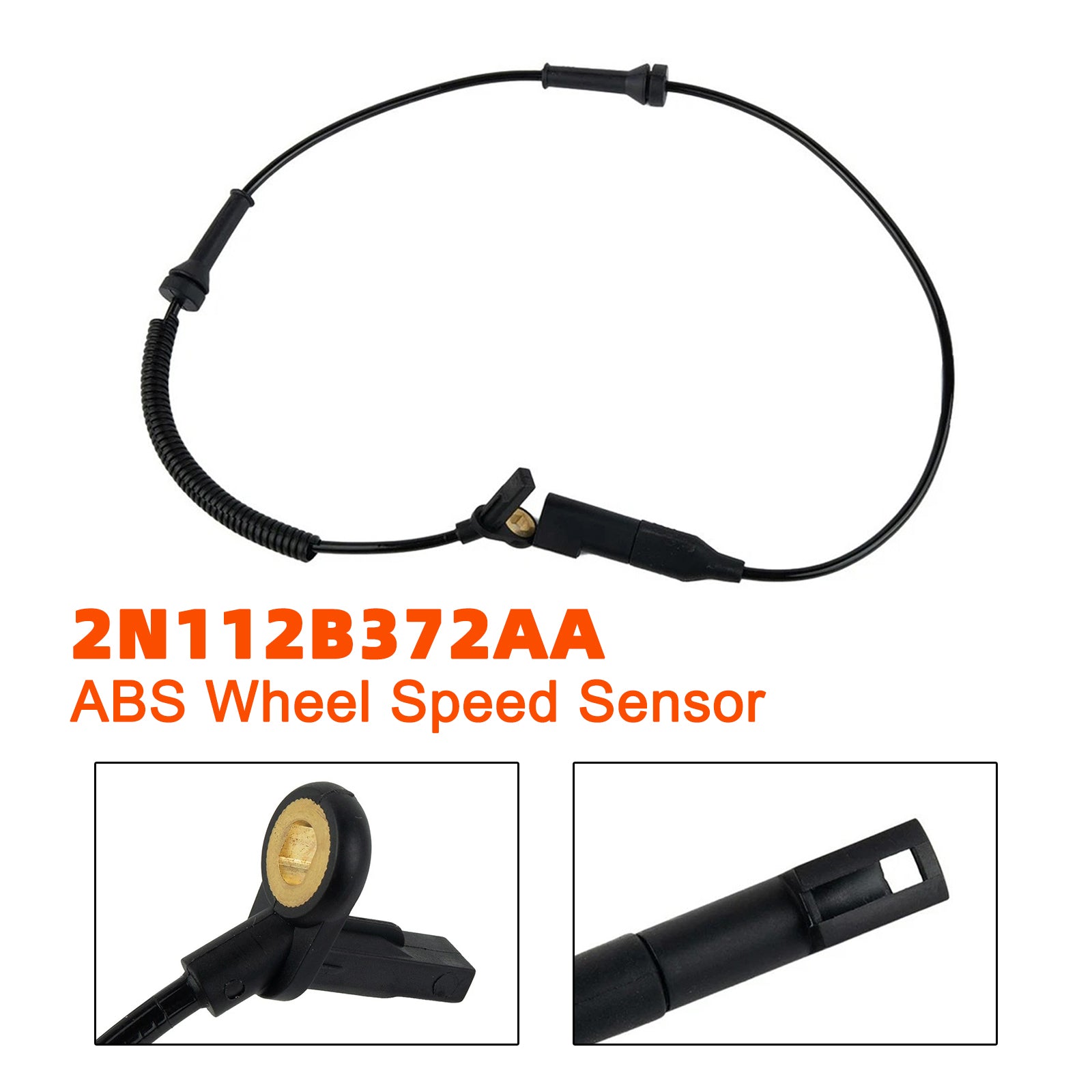 Sensor de velocidade da roda ABS esquerda ou direita ou direita 2N112B372AA para Ford Fiesta Mk6