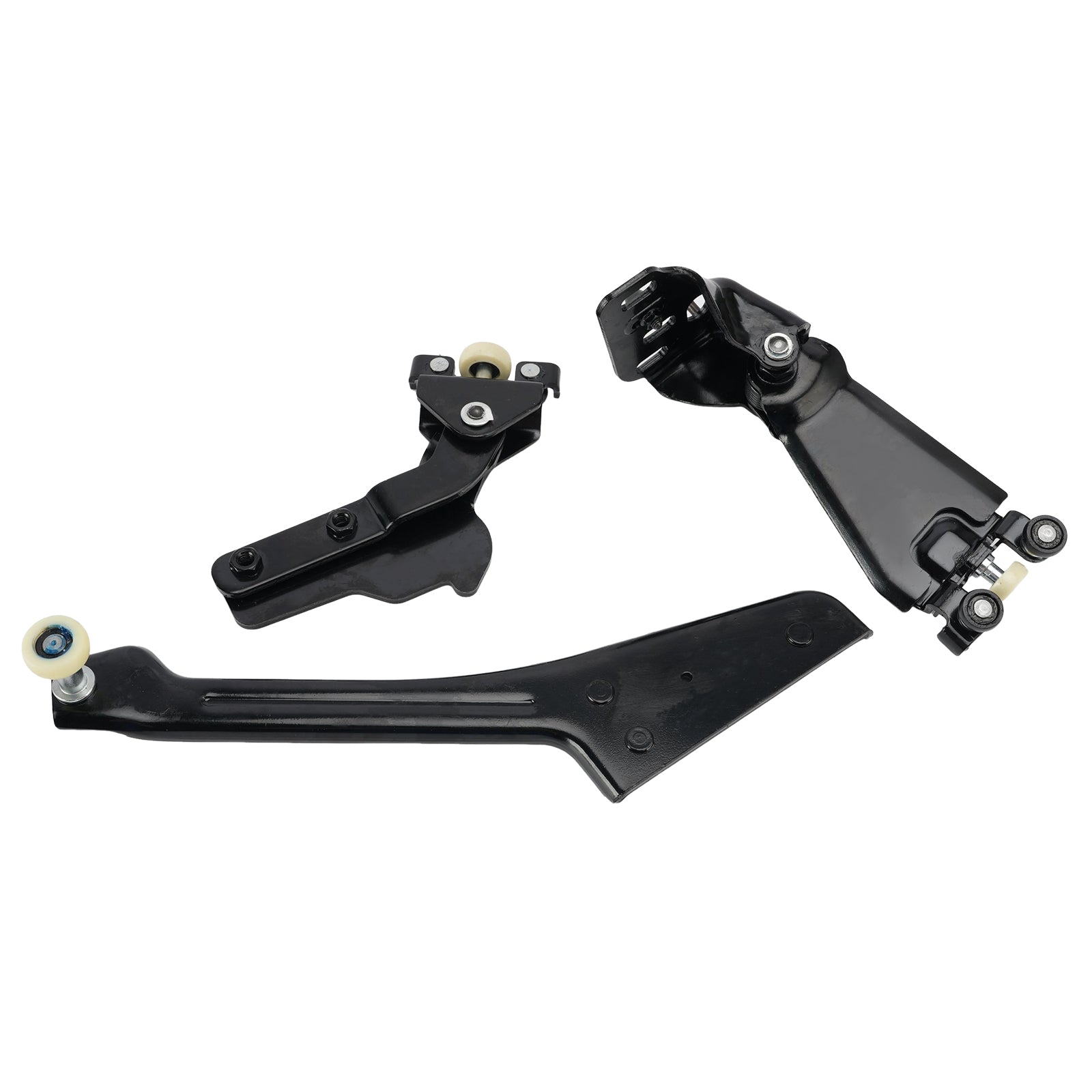 Left Sliding Door Roller Bottom Middle Upper Set For Ford Transit Connect