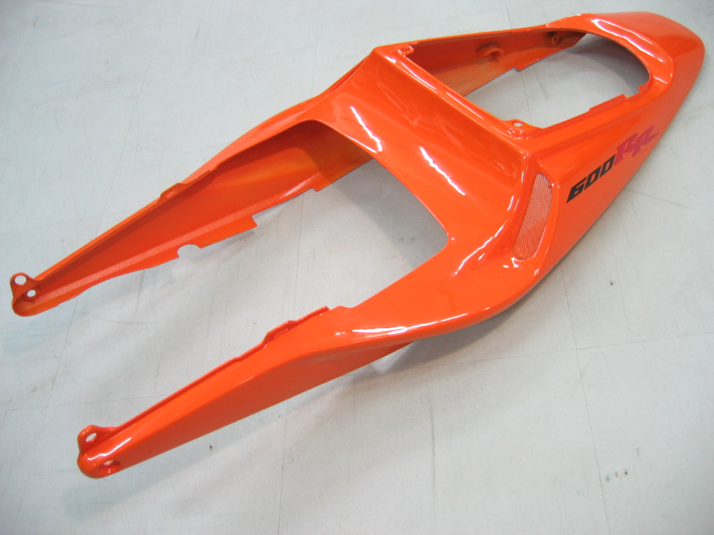 2003-2004 Honda CBR 600 RR Orange & Black Flame Racing Fairings Generic