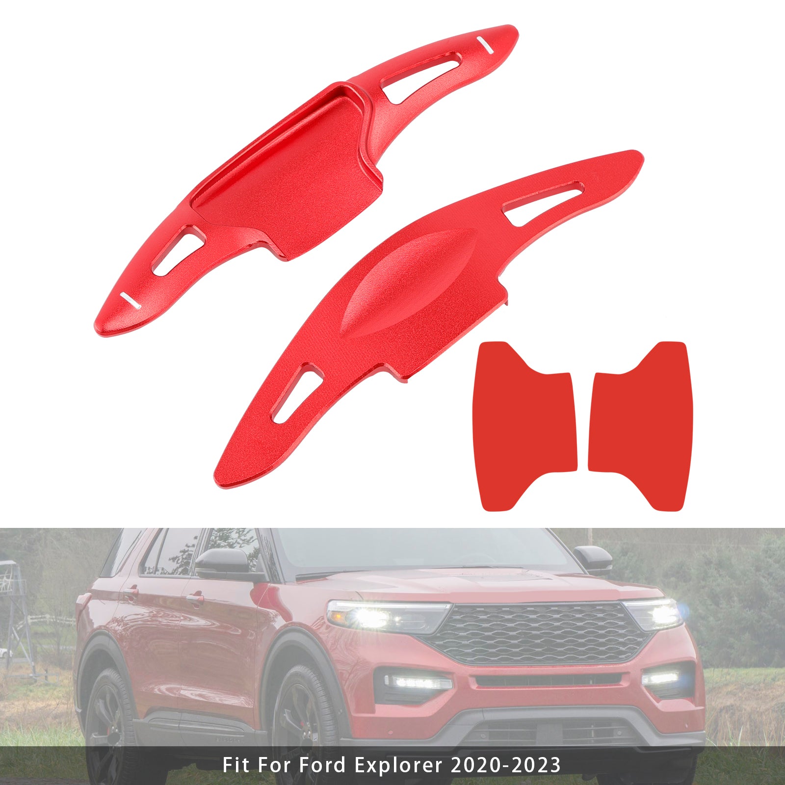 2020-2023 Extension du paddle-shifter du volant pour l'aluminium Ford Explorer