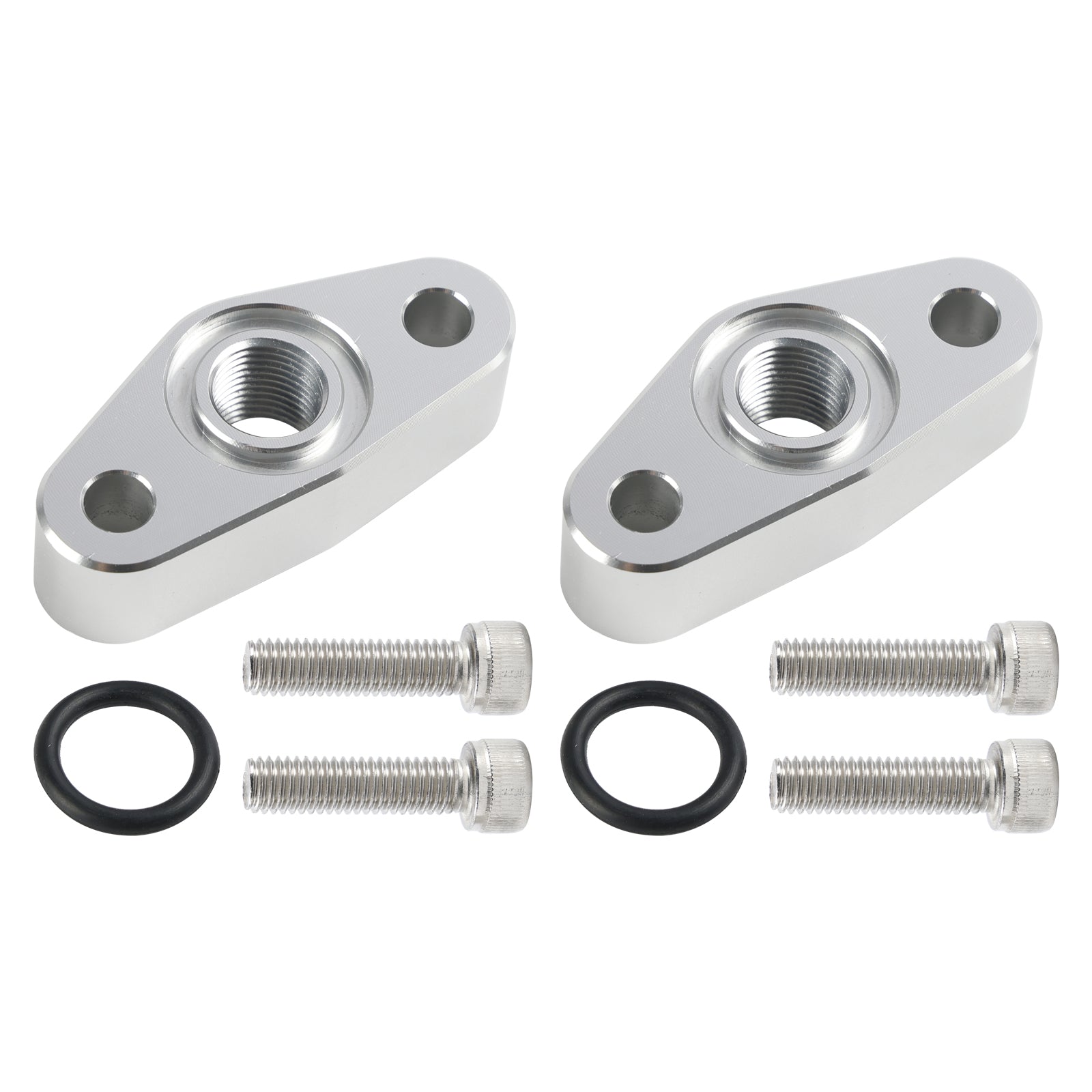 2 Pack Oil Pressure Sensor Adapter Plate M16 x 1.5 551623 For Chevy LS