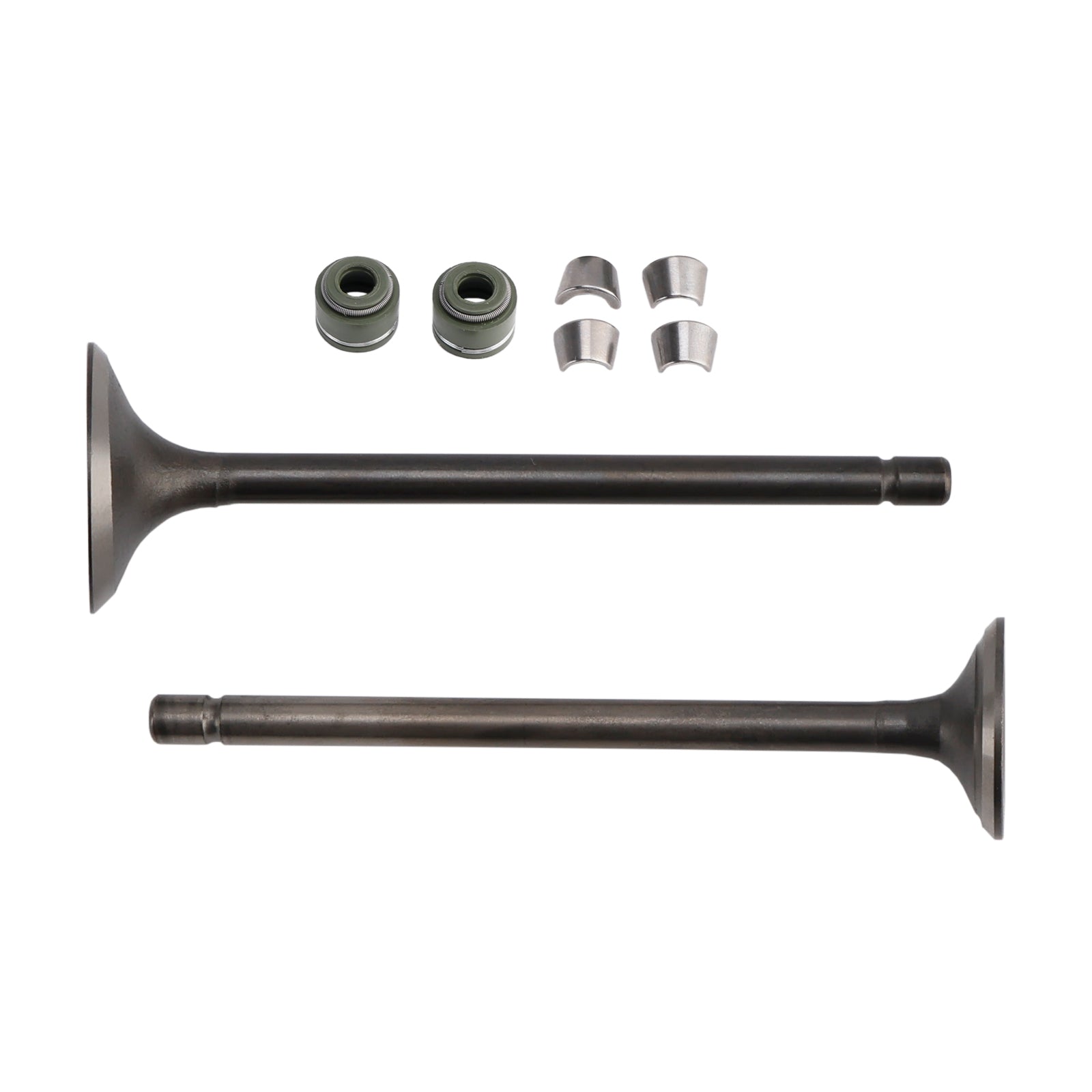 Intake Exhaust Valve Kit For Honda 76-79 CB125S CB125J 80-81 CG125 76-78 XL125