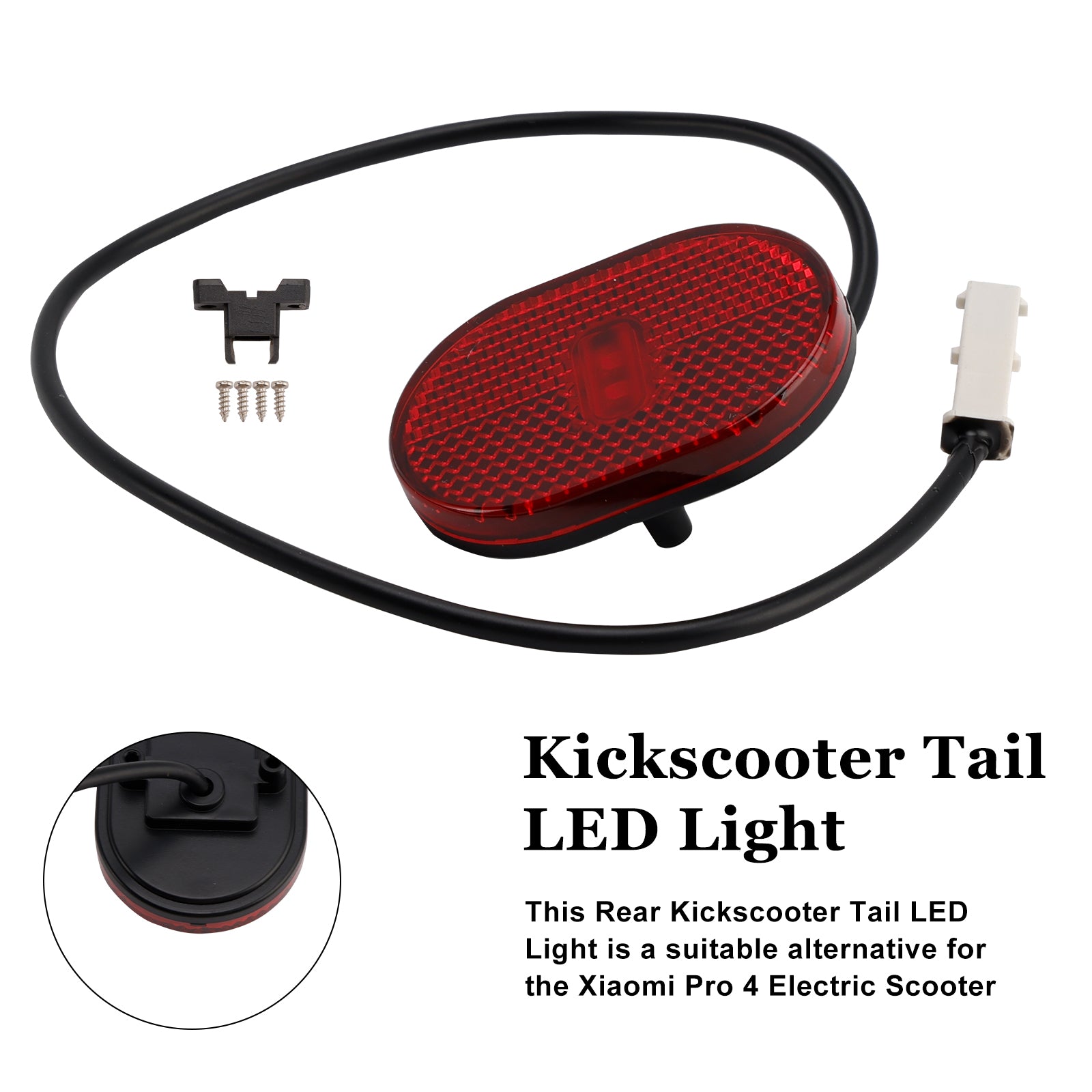 Xiaomi 4 Pro (1. Gen) E-Scooter Achterlicht Vervangende Elektrische Scooter
