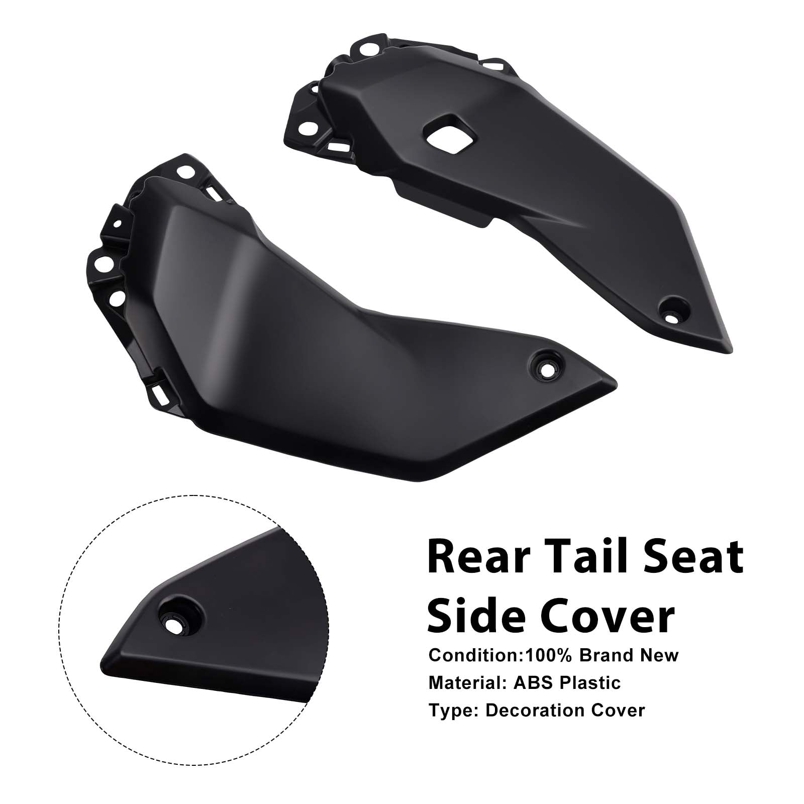 Carénage de couverture latérale de siège arrière, pour Yamaha Tenere 700 T700S 2025 – 2026