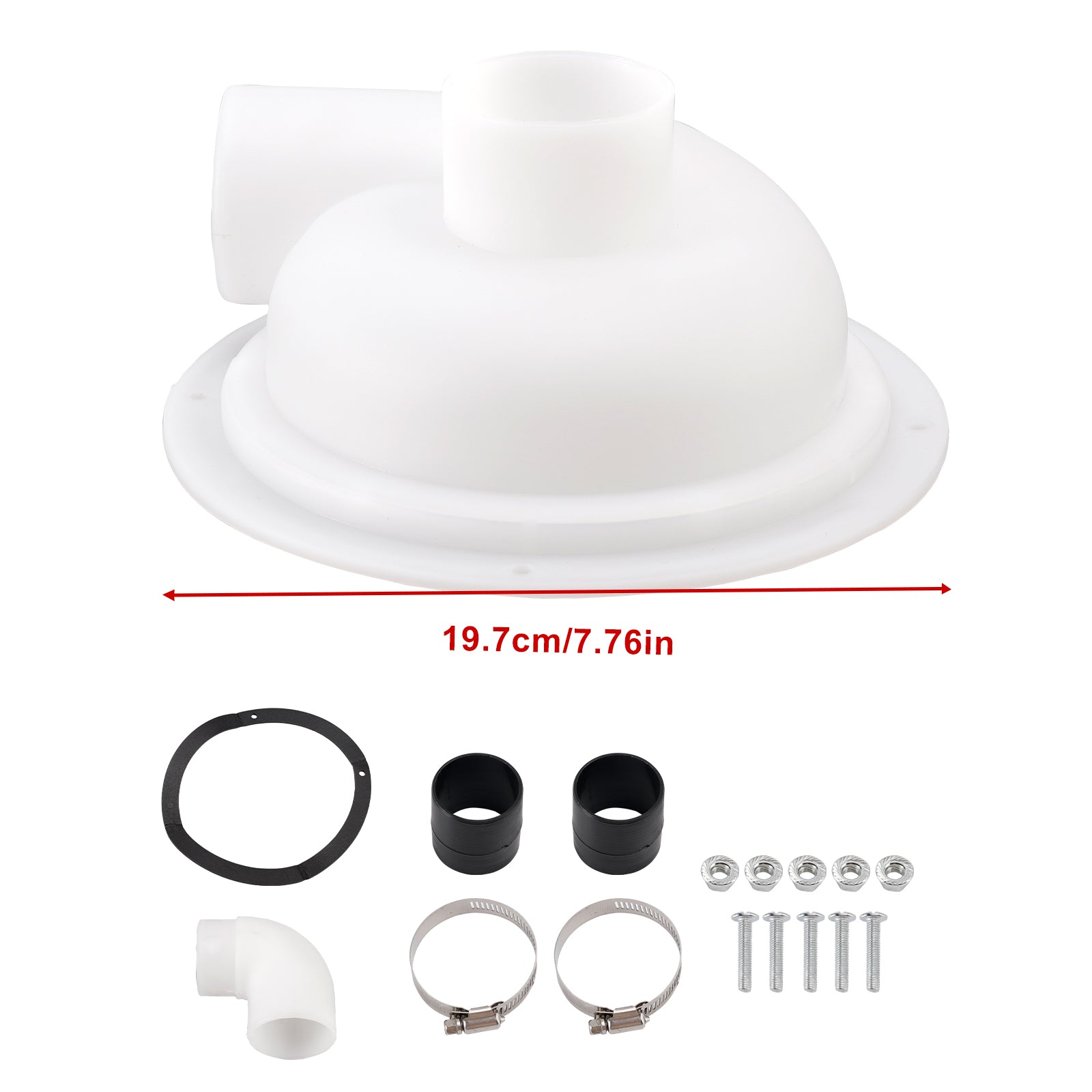 Støv syklon separator dekselfestet sponplate støvsuger deler gips vakuum støv separator støvsuger tilbehør