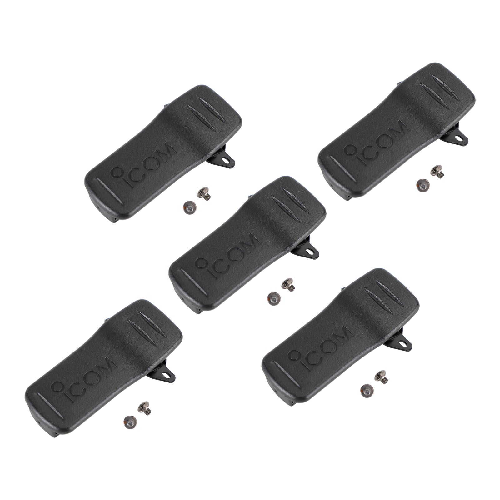 5 stuks Walkie Talkie Two Way Radio Communicator MB-98 Riemclip voor ICOM IC-F50